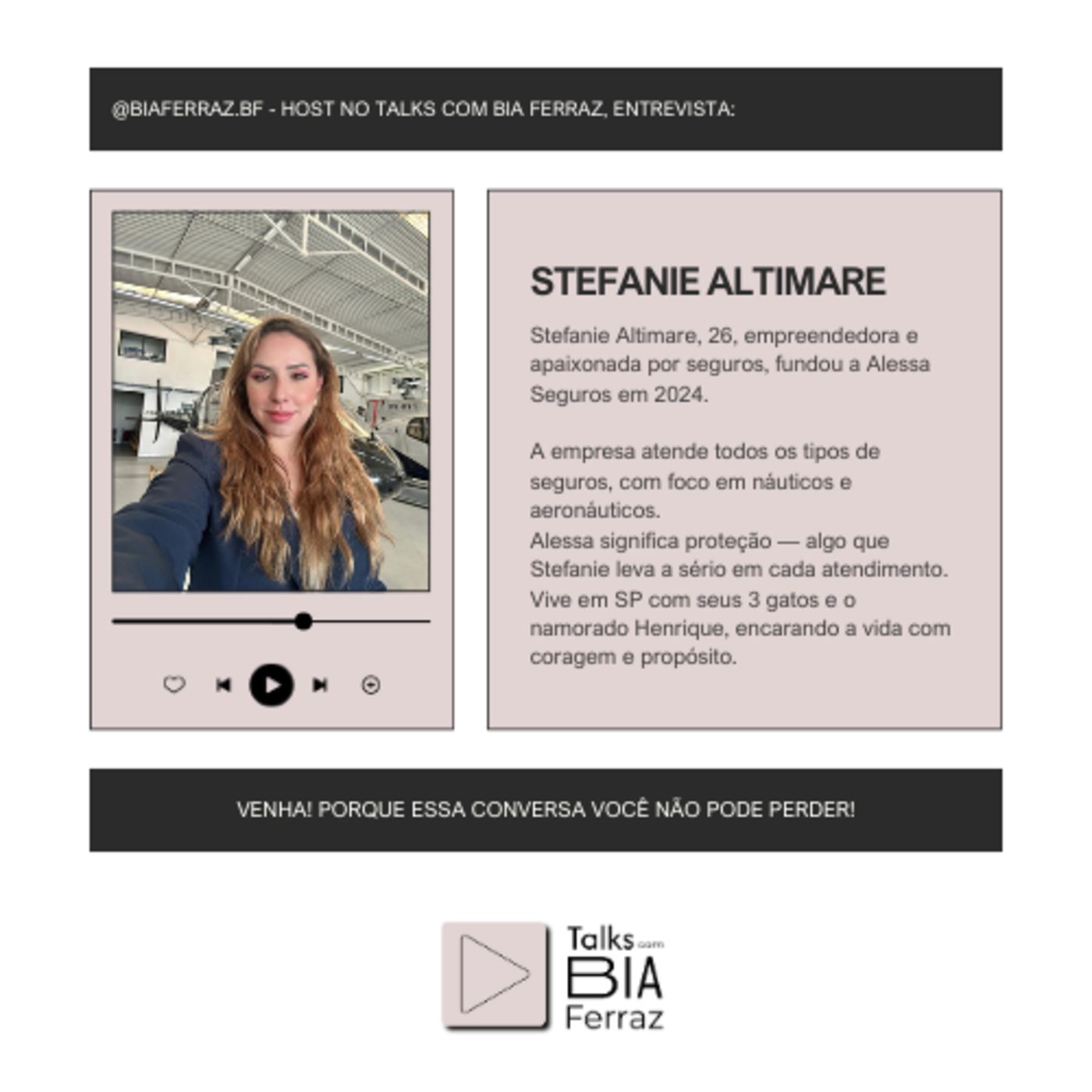 Uma conversa com Stefanie Altimare fundadora da Alessa Corretora de Seguros episode artwork