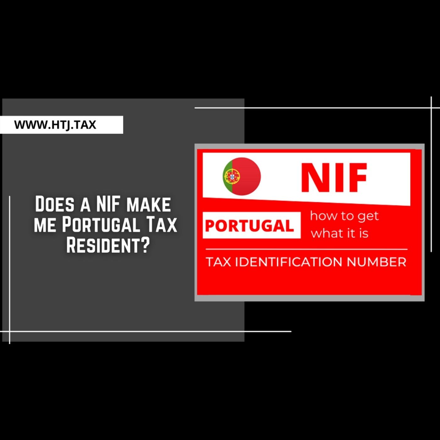 [ Offshore Tax ] Does a NIF make me Portugal Tax Resident