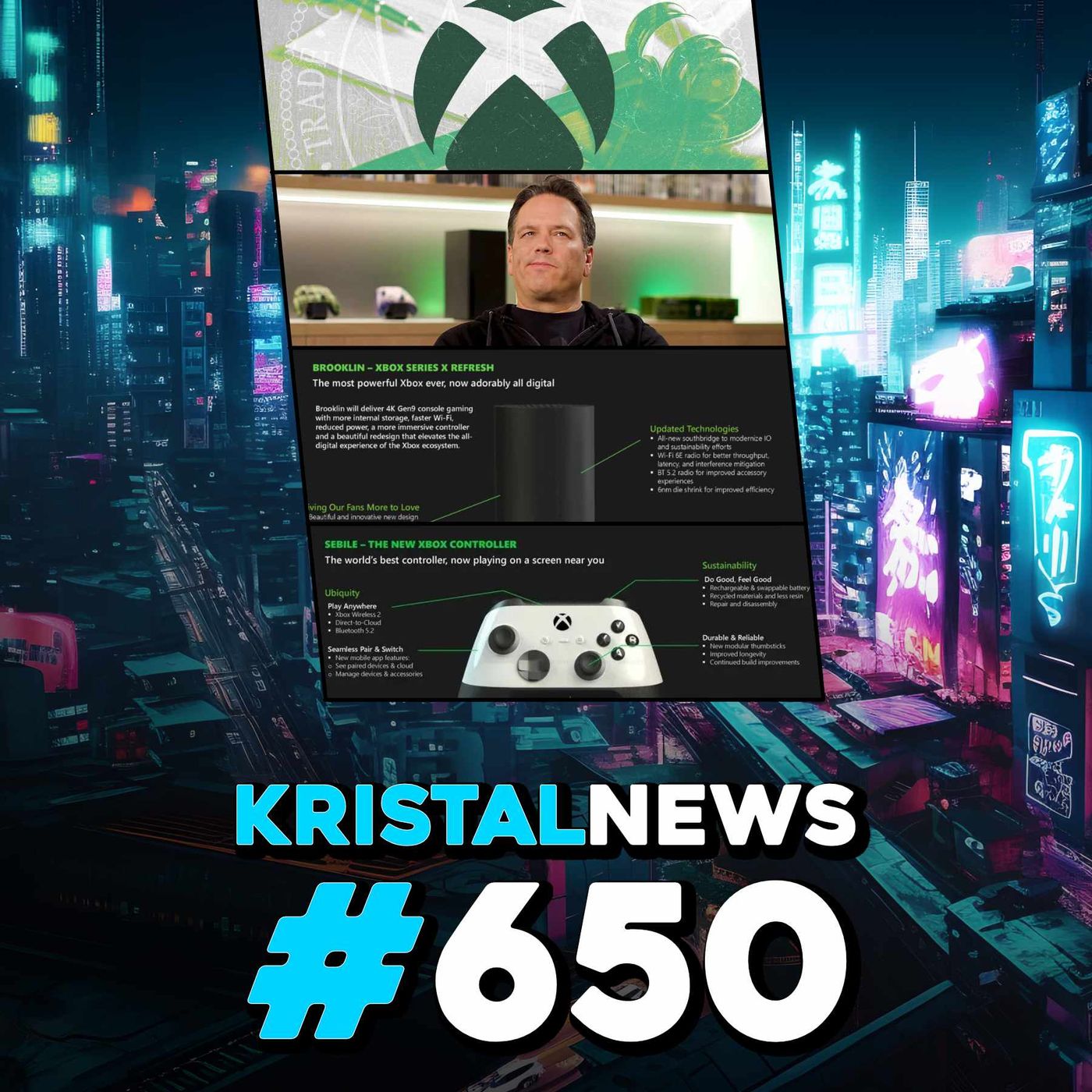Il DISASTROSO LEAK di XBOX, TUTTO quello che sappiamo. | Phil Spencer COMMENTA ▶ #KristalNews 650 episode artwork