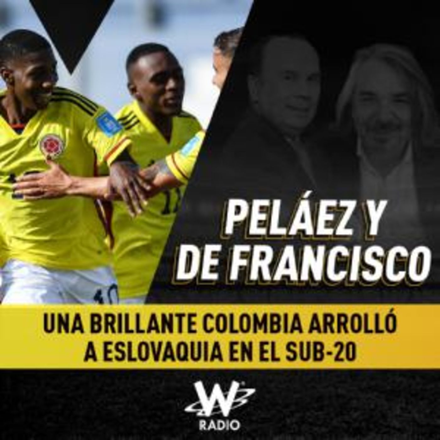 Una brillante Colombia arrolló a Eslovaquia en el Sub-20