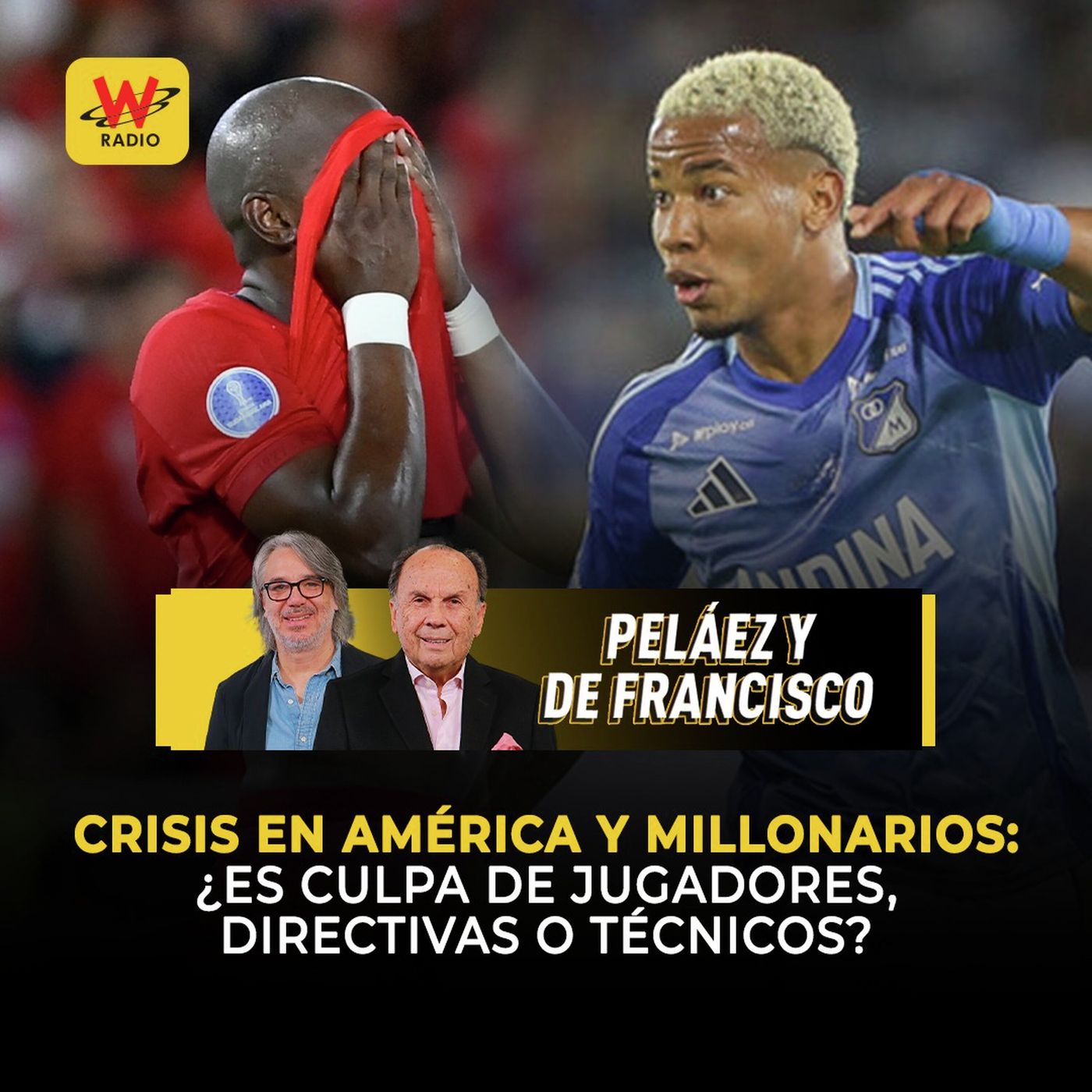 Crisis en América y Millonarios: ¿es culpa de jugadores, directivas o técnicos?