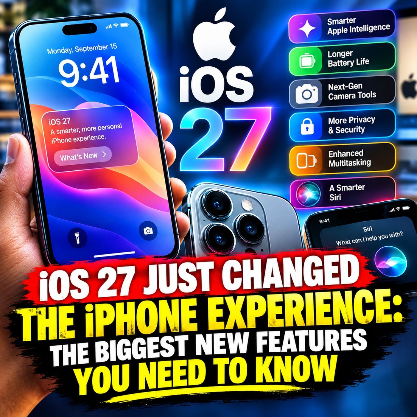 iOS 27 Just Changed the iPhone Experience The Biggest New Features You Need to Know episode artwork