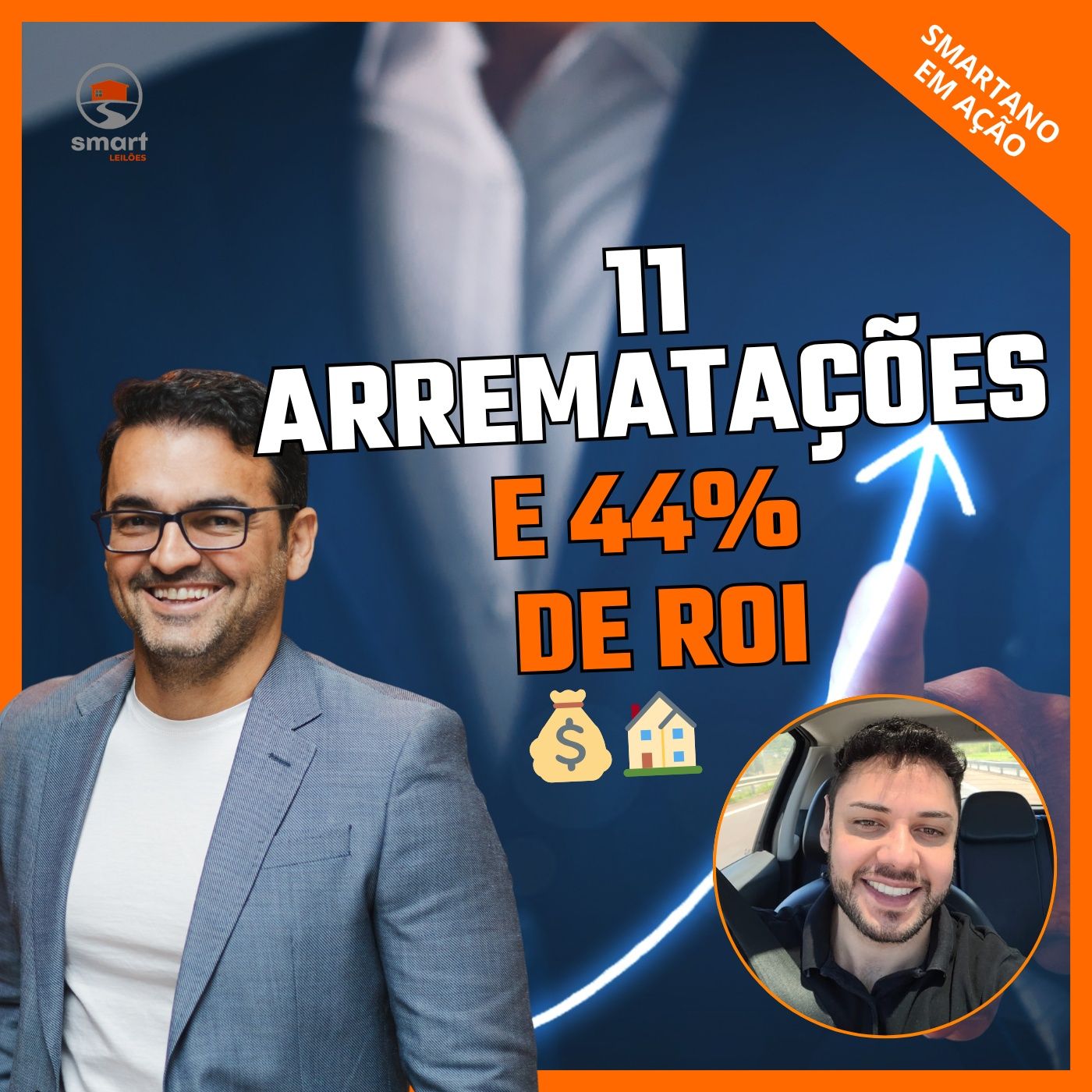 Imóveis de Leilão: 11 Arrematações e 44% de ROI