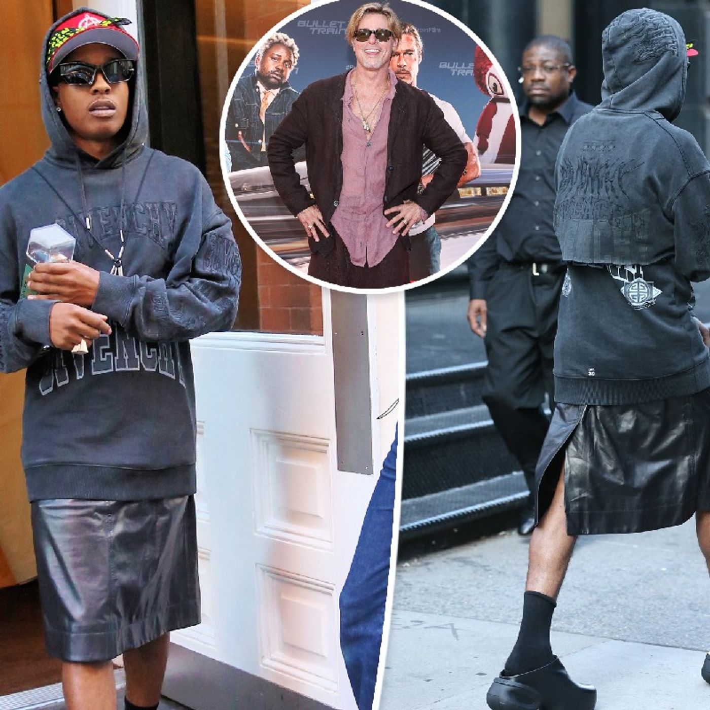 A$AP Rocky Seen Wearing Givenchy Leather Skirt In NYC episode artwork