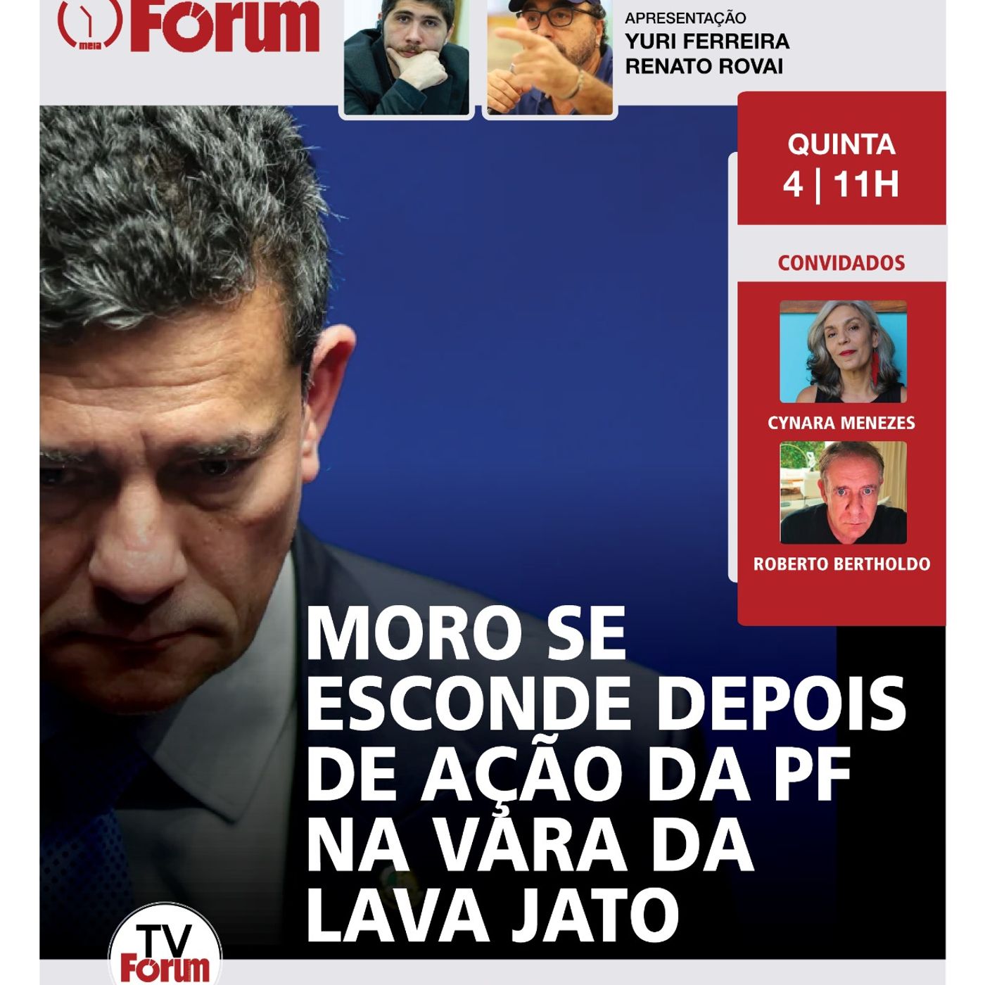 Moro se esconde depois de ação da PF | Lulinha e Messias na CPI? Claudio Castro desesperado episode artwork