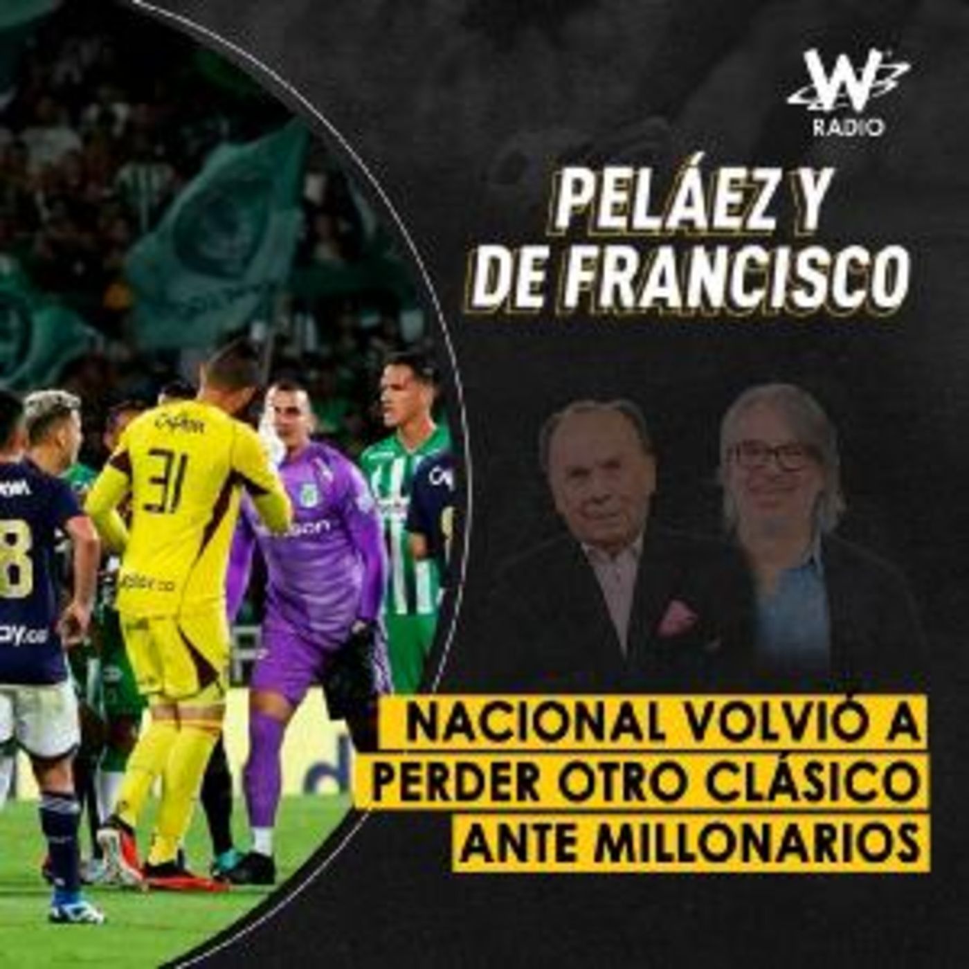 Nacional volvió a perder otro clásico ante Millonarios