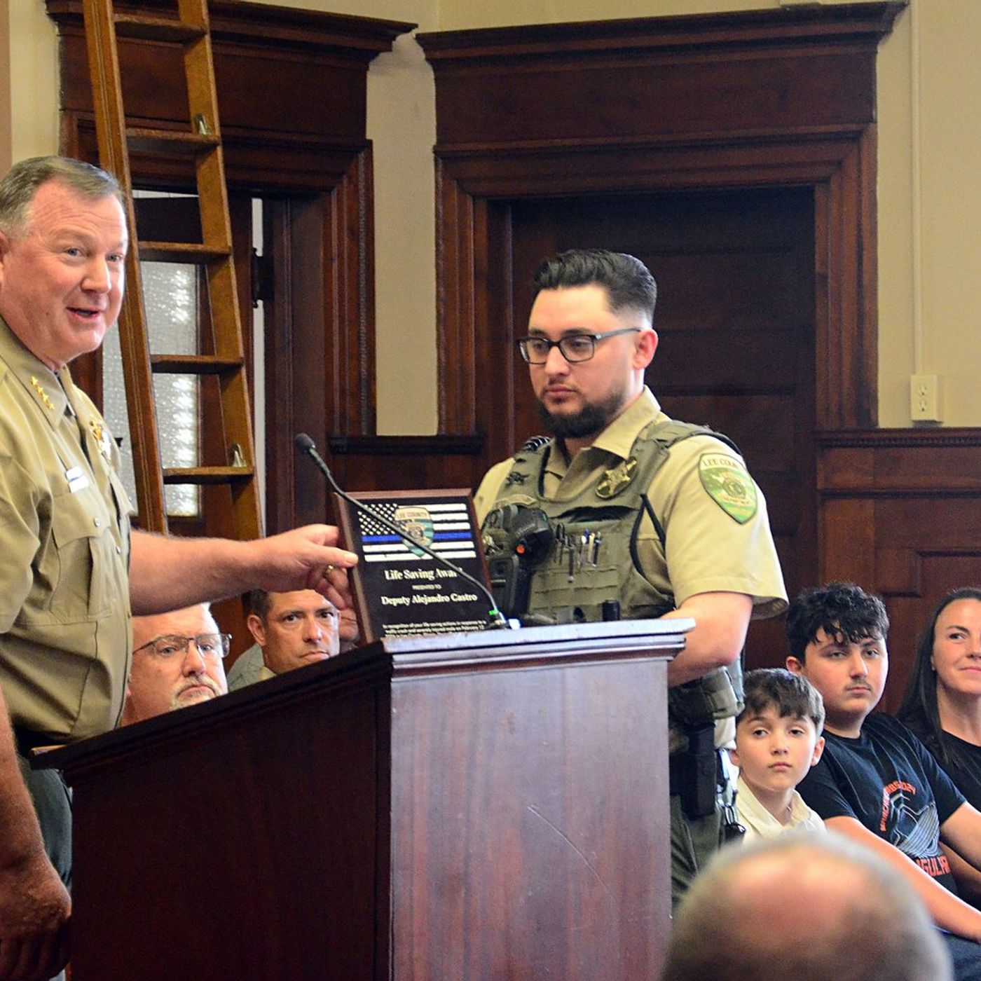Lee County deputy honored for saving life of man suffering severe bleeding after February crash near Amboy episode artwork