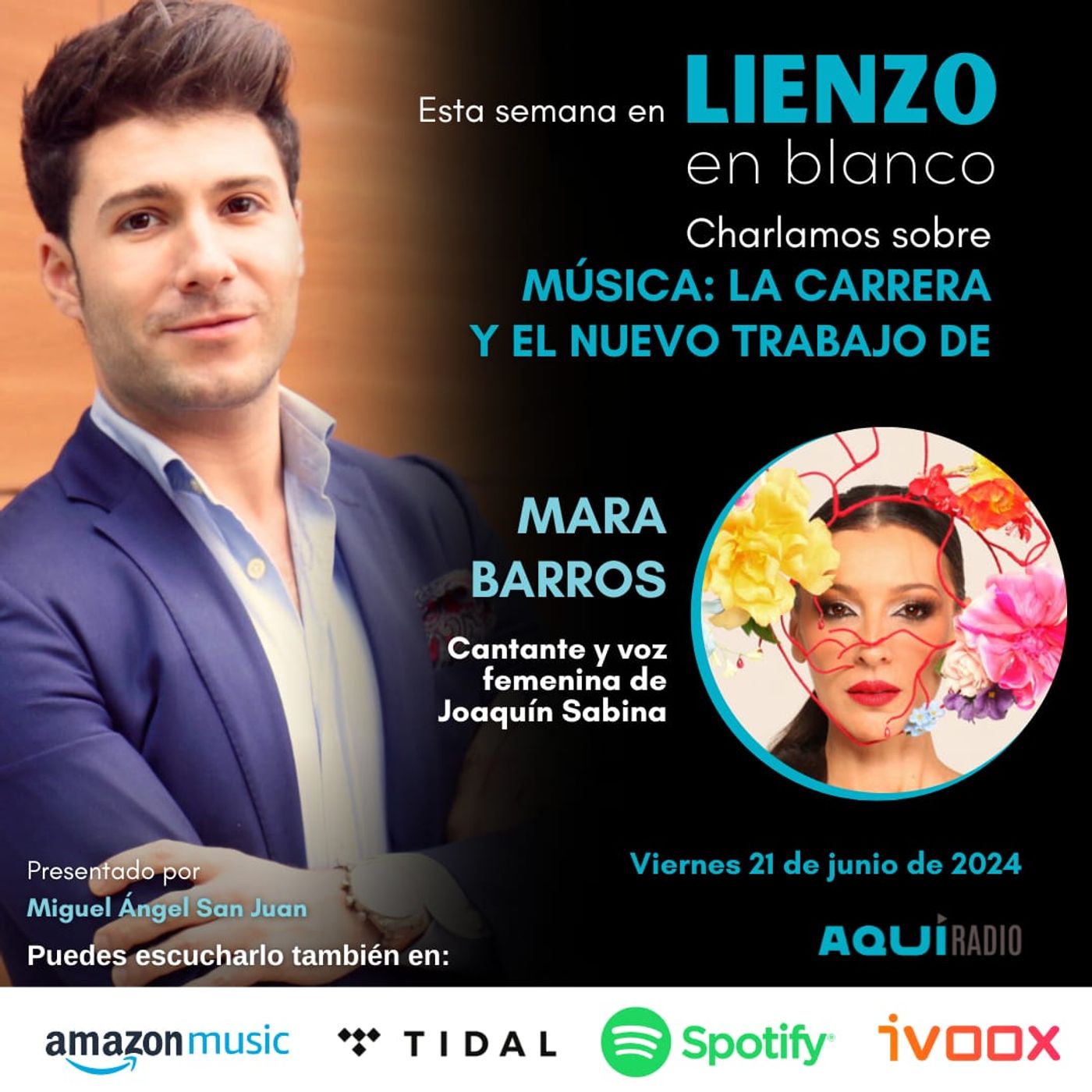 Mara Barros, voz femenina de Joaquín Sabina, nos presenta su nuevo trabajo episode artwork