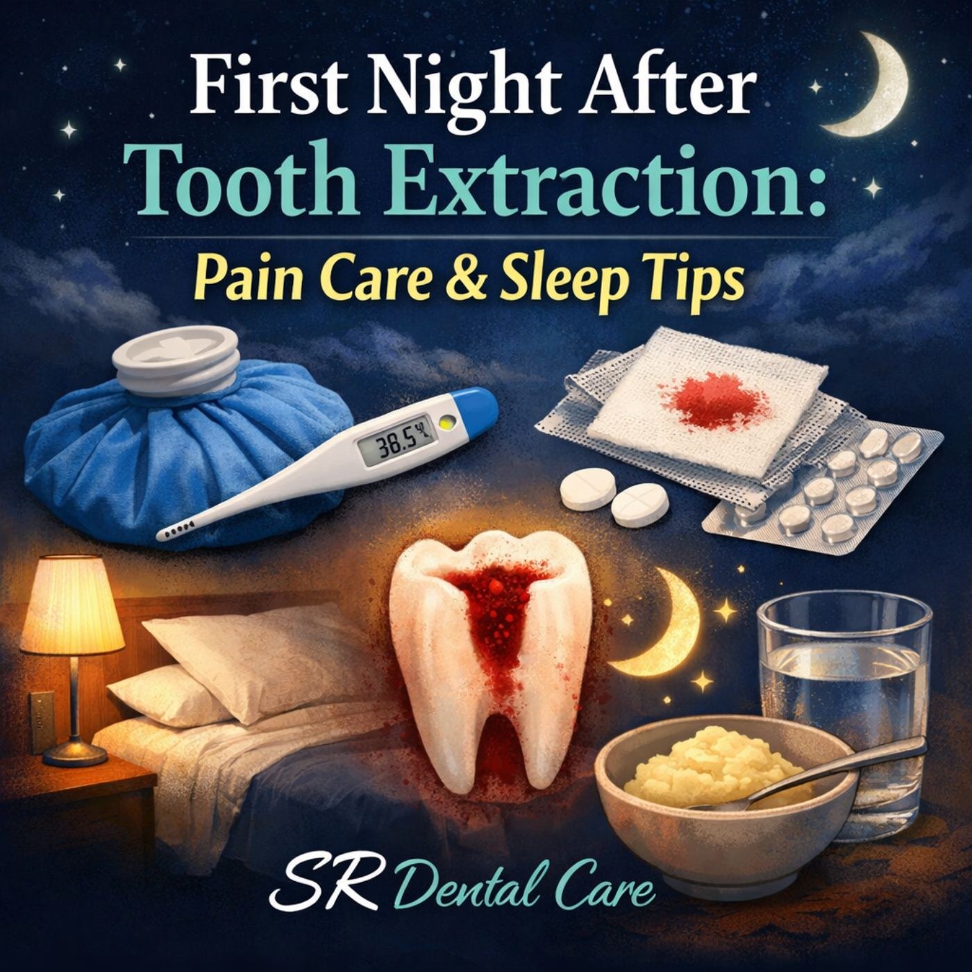 First Night After Tooth Extraction: Pain cover art