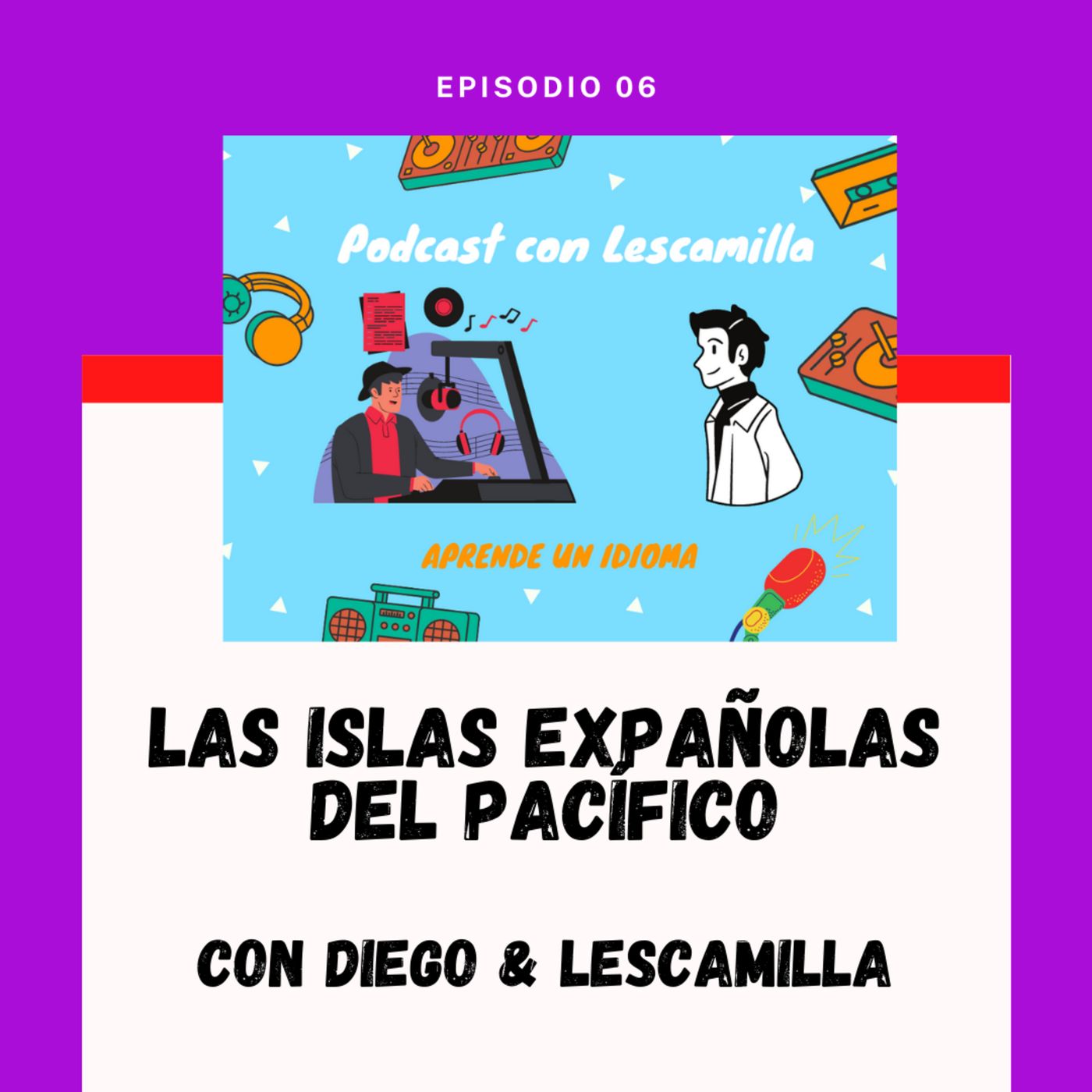 Podcast con un estudiante