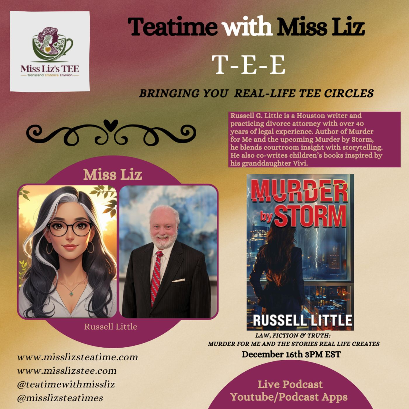 Teatime with Miss Liz