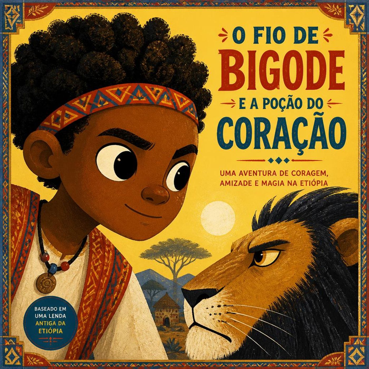 Abel e o Bigode do Leão para a Poção do Amor ｜ Lenda etíope