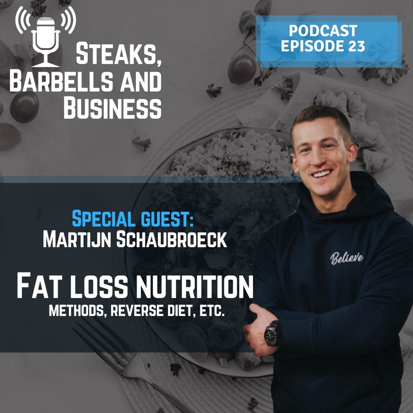 Steaks, barbells and business