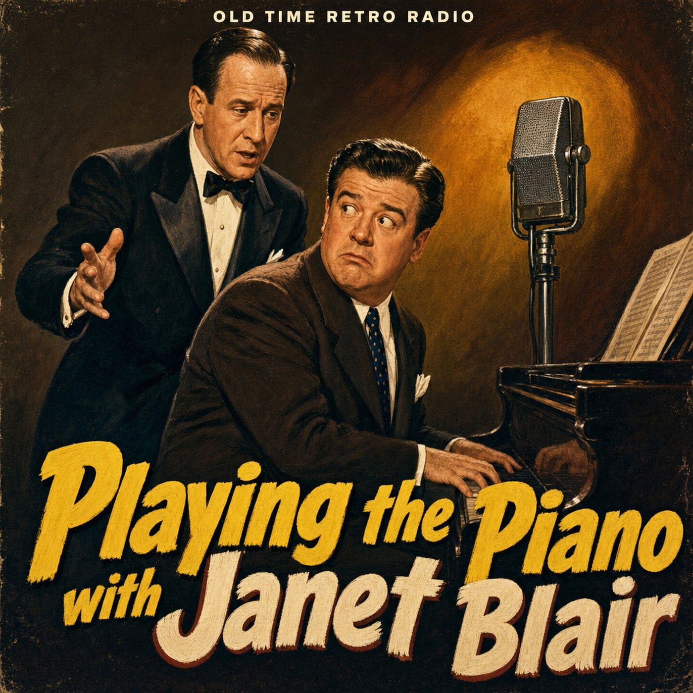 The Abbott And Costello Show - "Playing the Piano with Janet Blair" (Old Time Radio, 1944)