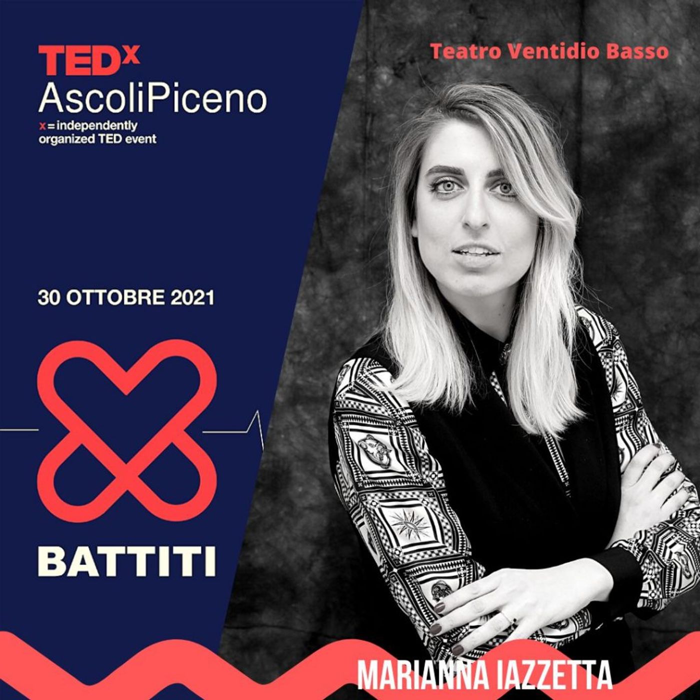 TEDxAscoliPiceno 2021 - BATTITI - Marianna Iazzetta episode artwork