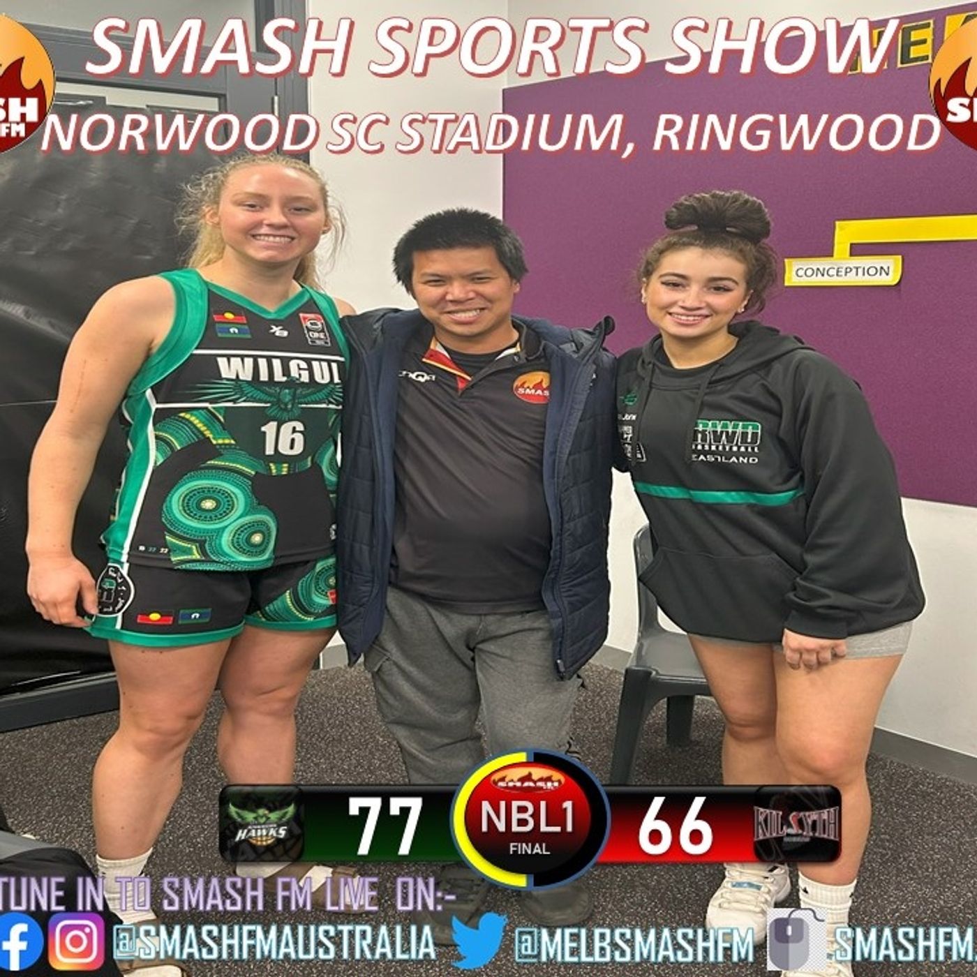SSS10THYR: Ringwood Hawks NBL1 Womens WK3 Post Game Interviews 190423