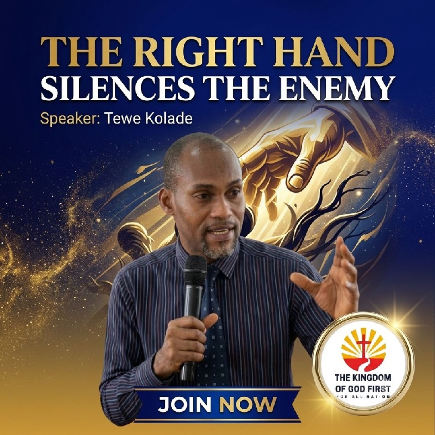 THE RIGHT HAND THAT SILENCES THE ENEMY episode artwork