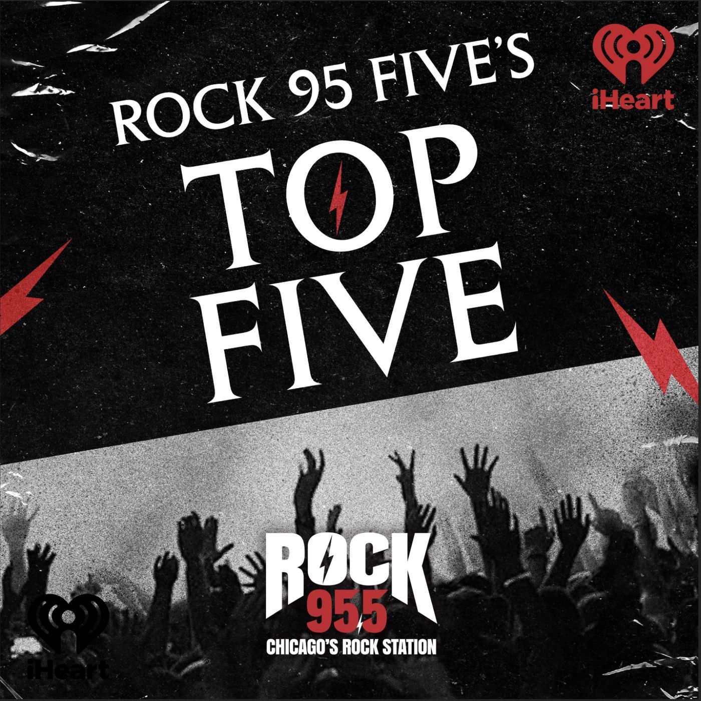 ROCK 95 FIVE\'S TOP FIVE