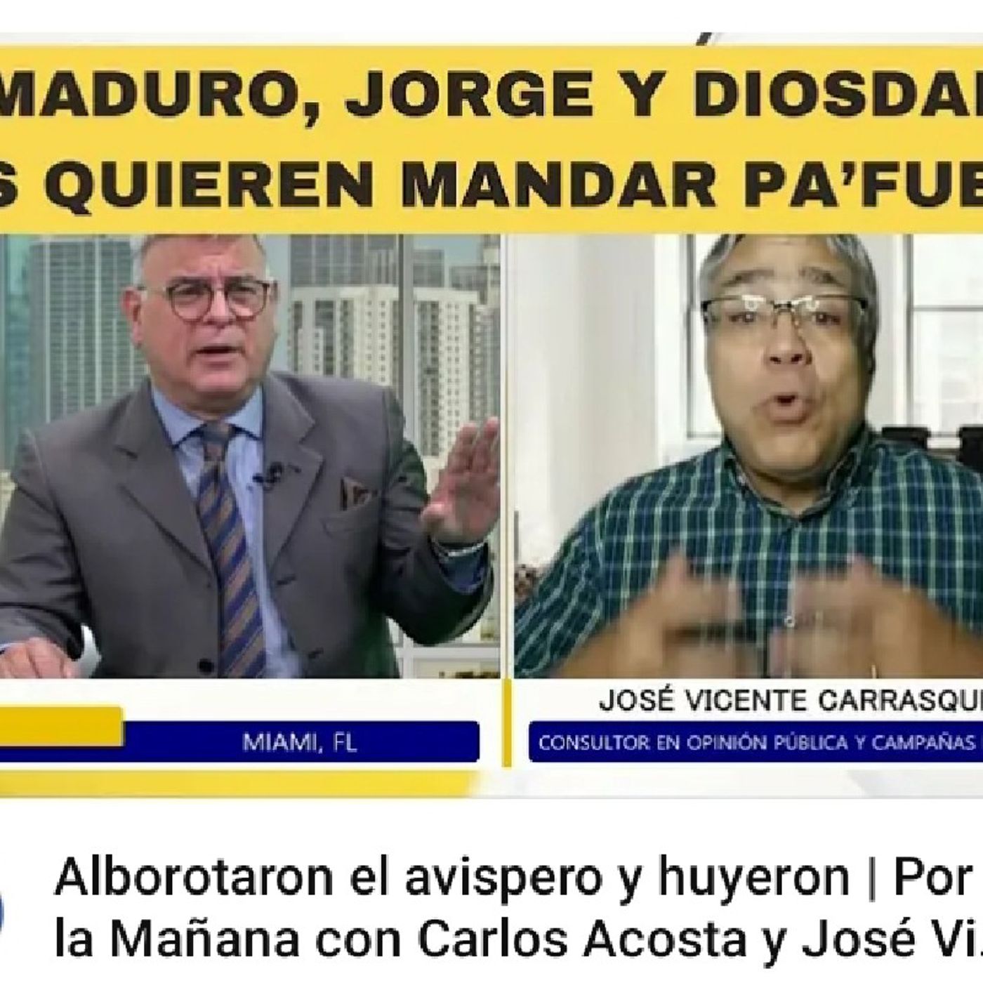 Alborotaron el avispero y huyeron _ Por la Mañana con Carlos Acosta y José Vicente Carrasquero(M4A_128K).m4a
