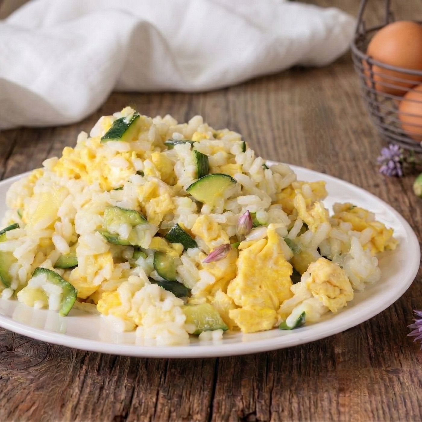 Insalata di riso con zucchine e uova: la ricetta fresca e saporita profumata al limone episode artwork