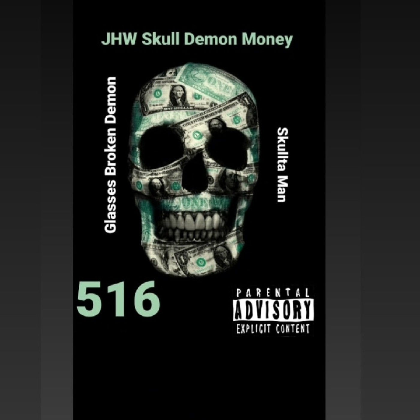 JHW Skull Demon Money