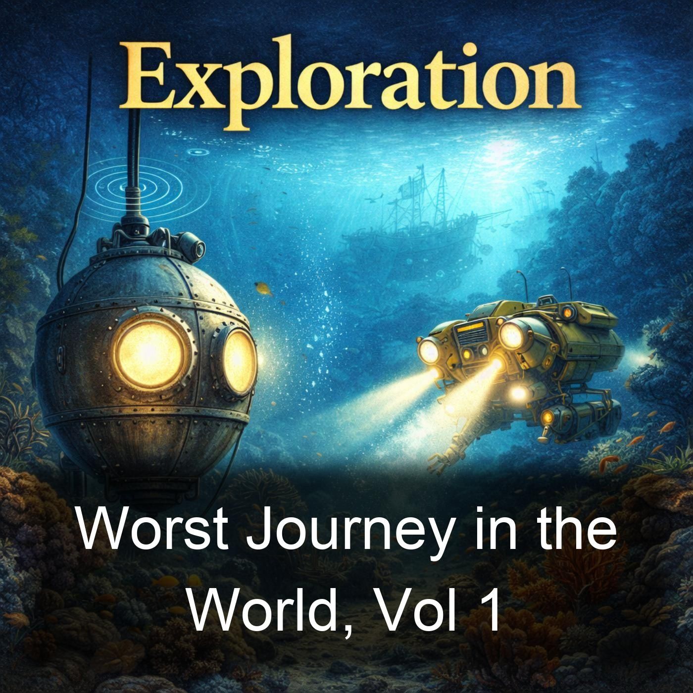 Worst Journey in the World, Vol 1 cover art
