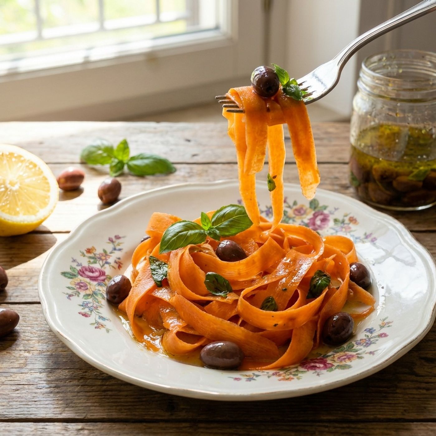Carote marinate al limone e basilico, fresche, croccanti e pronte in pochi minuti episode artwork