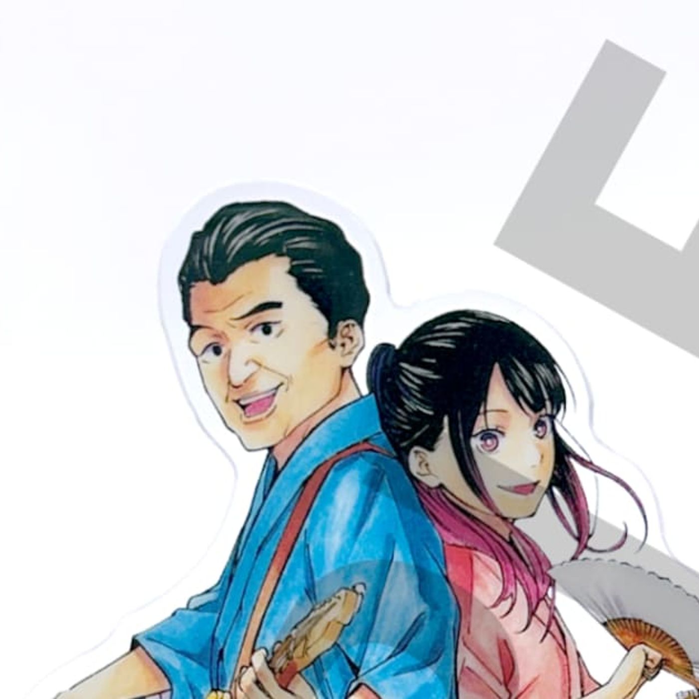 桑田佳祐が初めてアクスタに、アニメ「あかね噺」の阿良川あかねと背中合わせ - 音楽ナタリー episode artwork