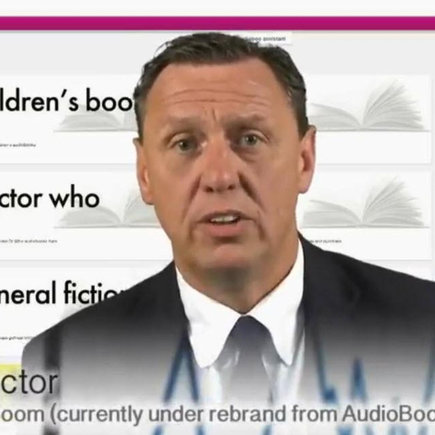 Listening to @RobProctor's Audioboom Vision episode artwork