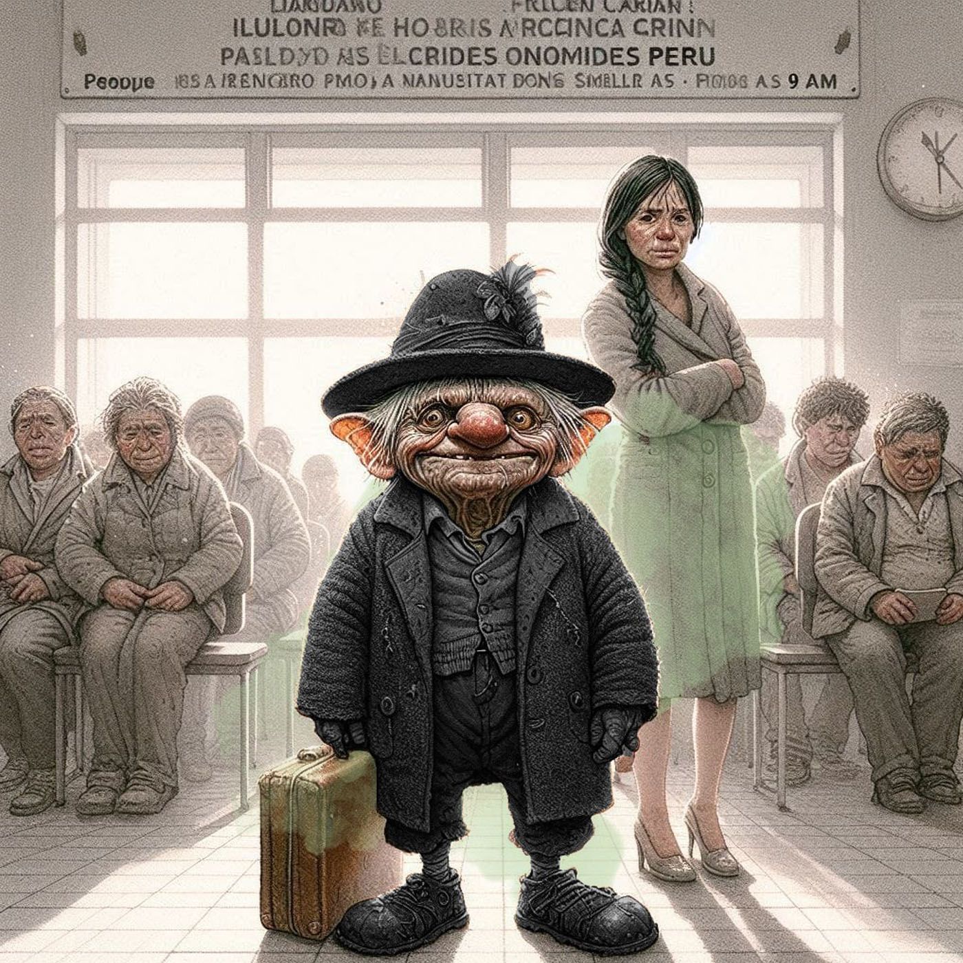 El Duende hediondo del Hospital Alcides Carrión