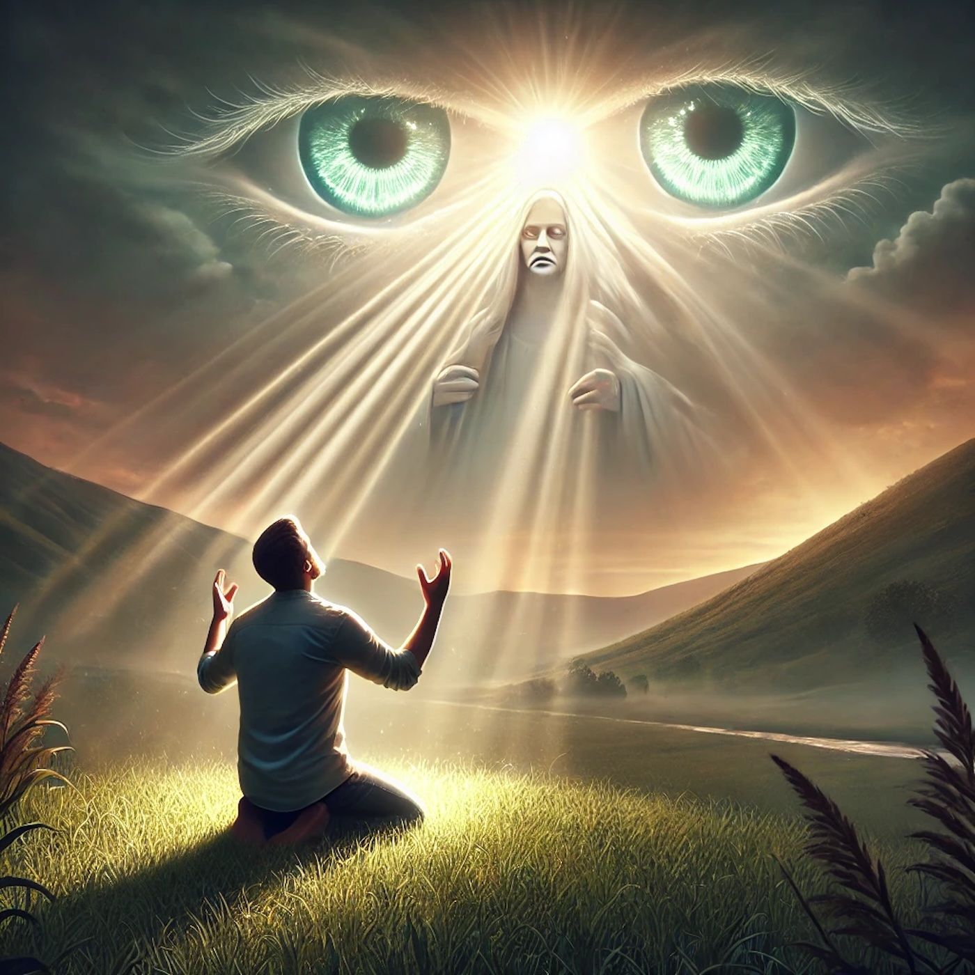 "Why bother crying out to God when He already knows everything?" episode artwork