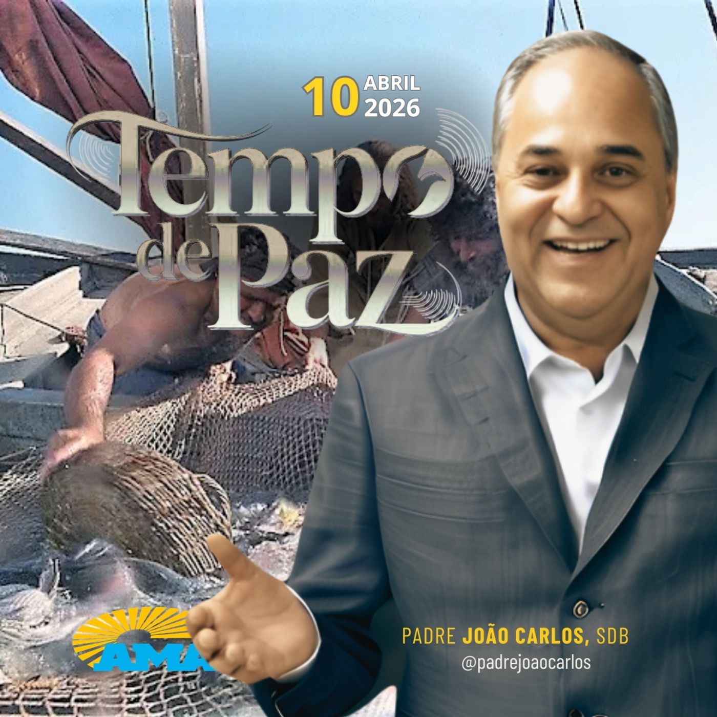 10/04/26 - Programa Padre João Carlos | Tempo de Paz 10/04/26 - Programa Padre João Carlos | Tempo de Paz