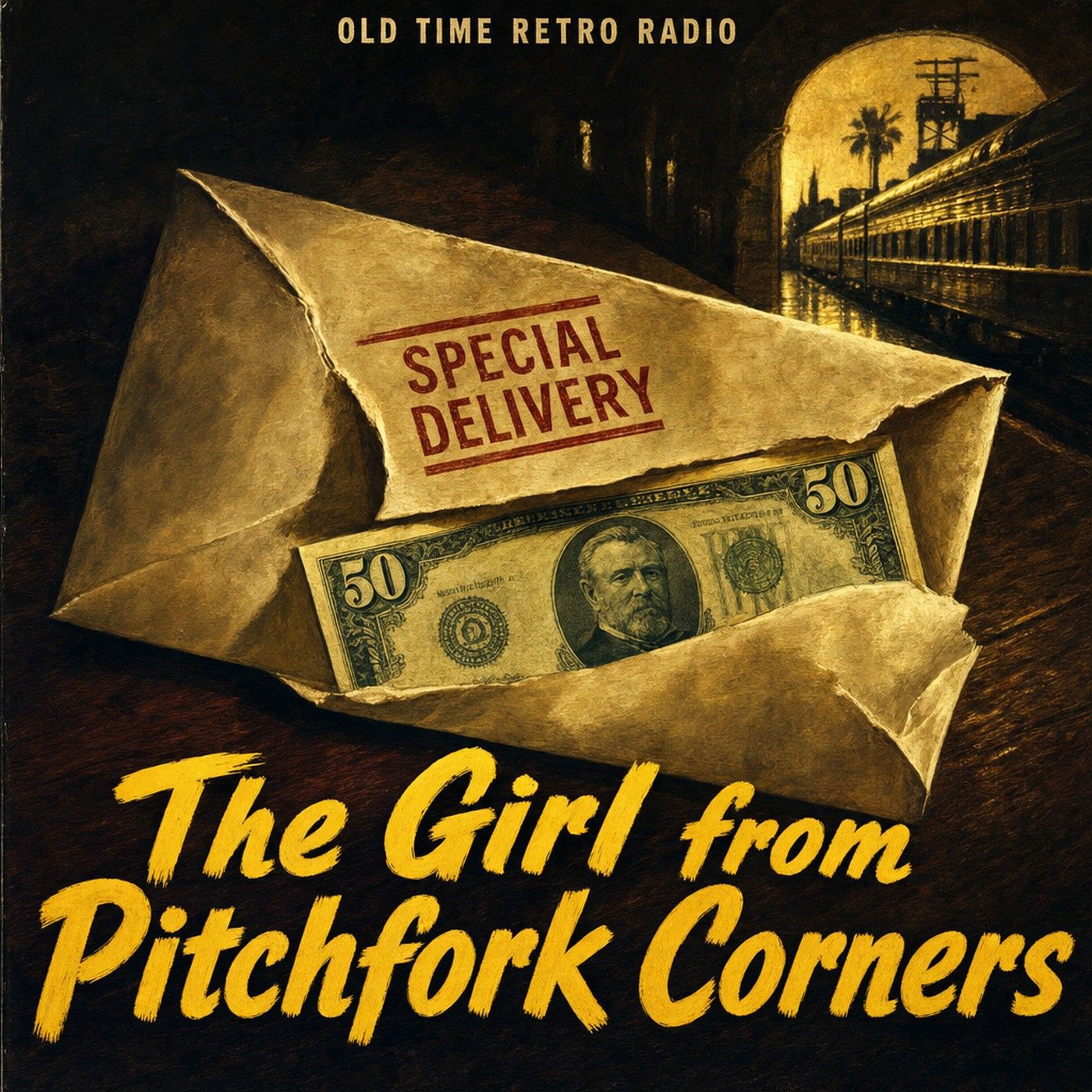The Adventures of Philip Marlowe - "The Girl from Pitchfork Corners" (Old Time Radio, 1950) episode artwork