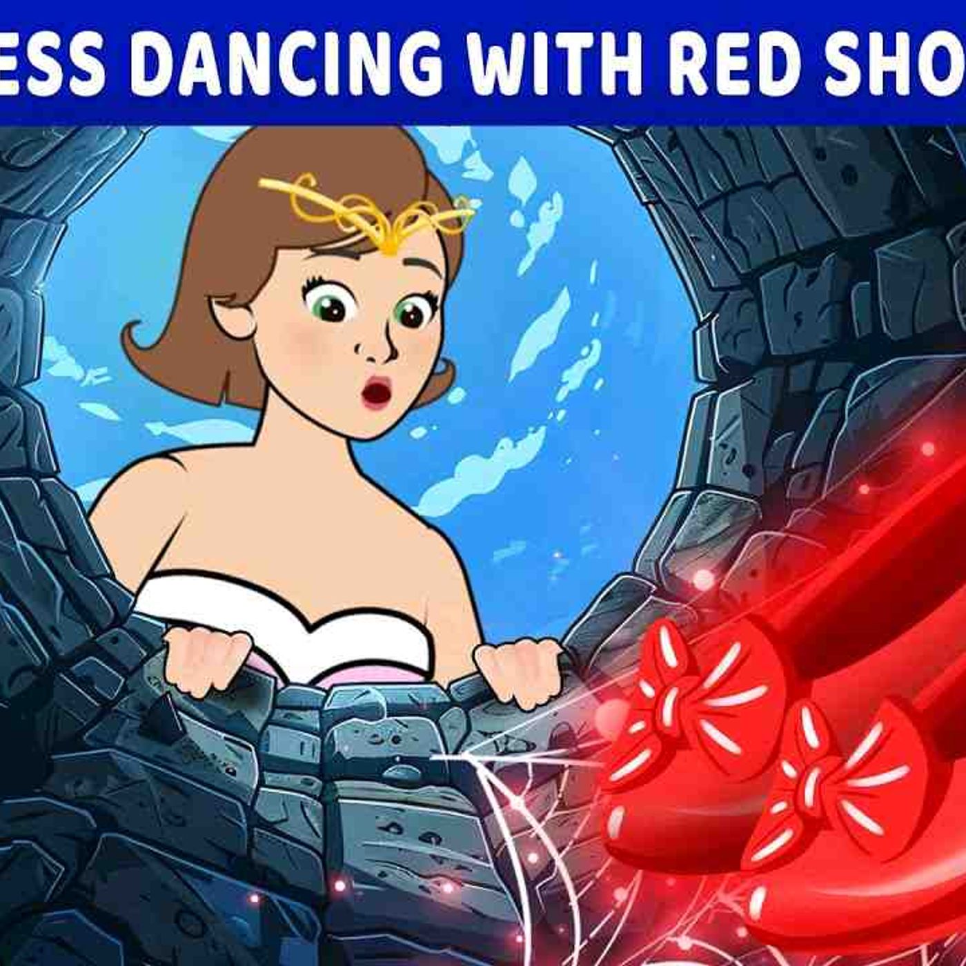 12 Princess with Dancing Red Shoes ✨ _ Bedtime Stories for Kids in English _ Fairy Tales episode artwork