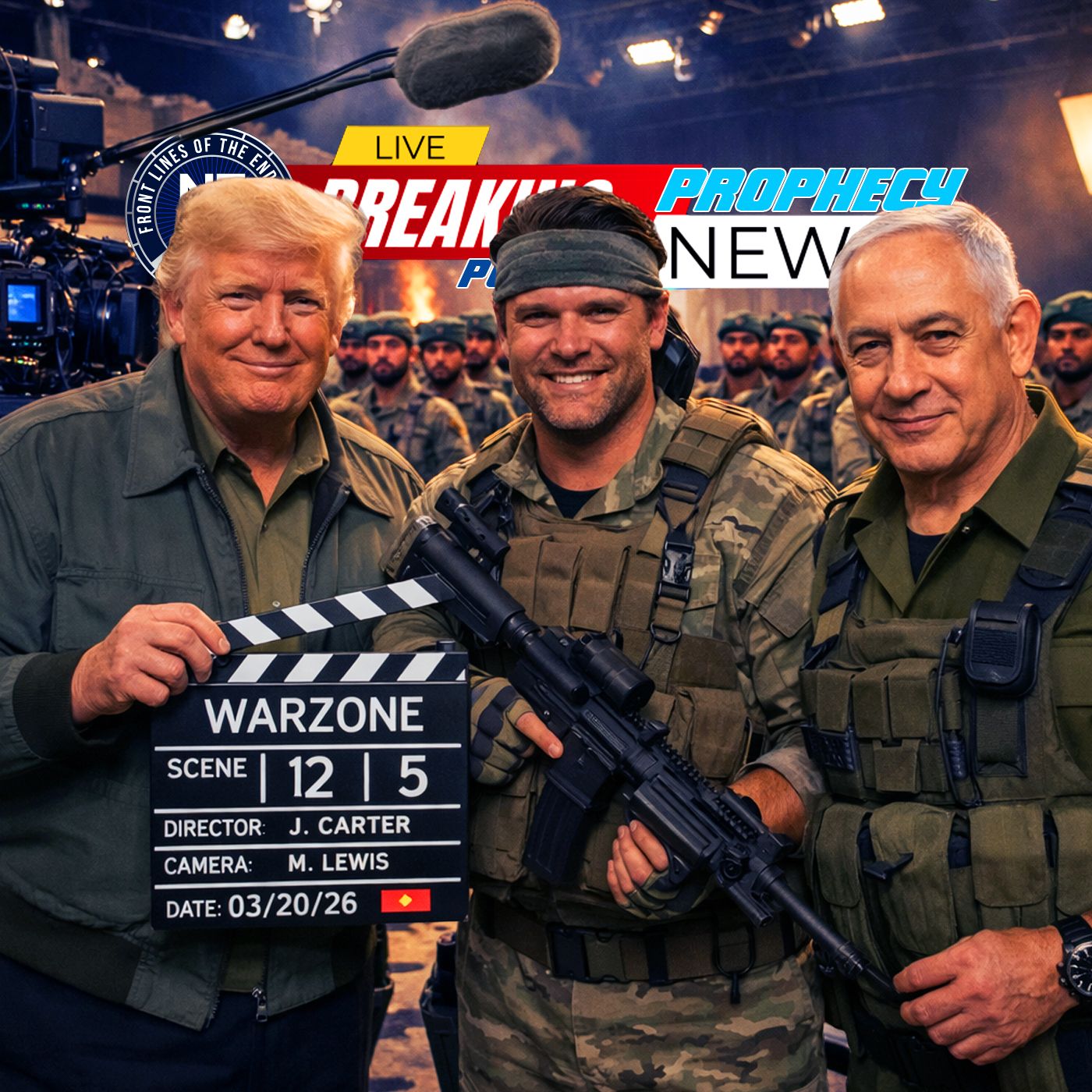 THE PROPHECY NEWS PODCAST: Trump's War In Iran Rapidly Turning Into A Global Reality Show — NTEB BIBLE RADIO: Rightly Dividing cover