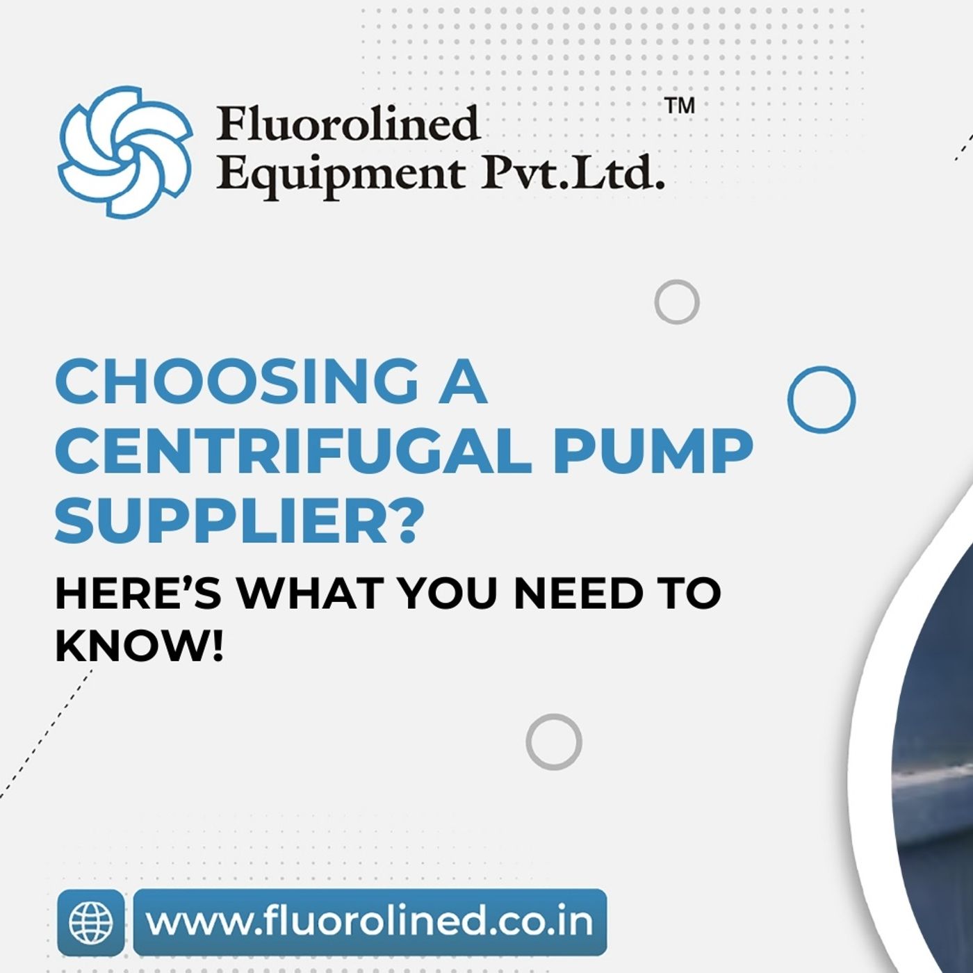 A Guide to Choose the Right Centrifugal Pump Supplier