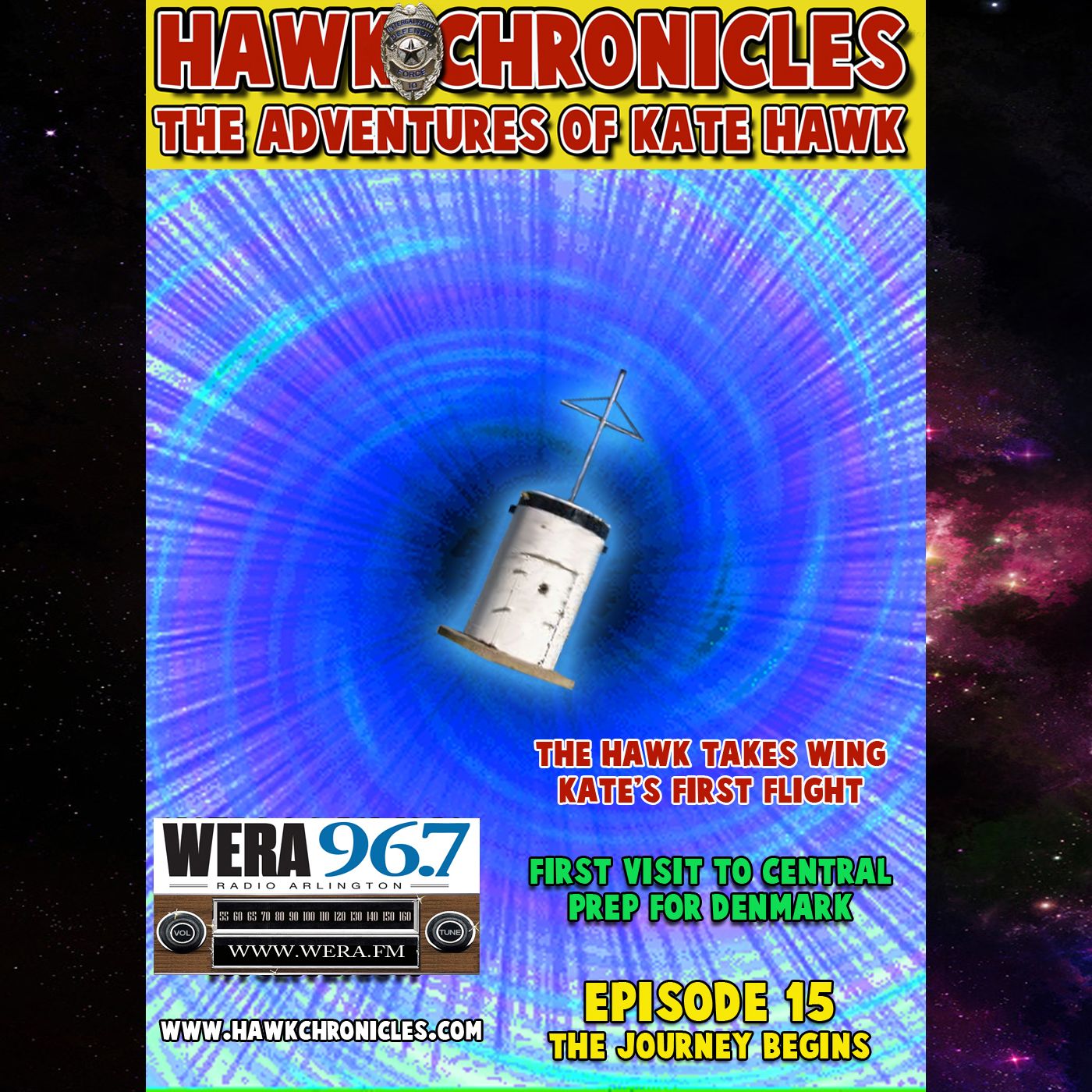 Episode 15 Hawk Chronicles "The Journey Begins" episode artwork