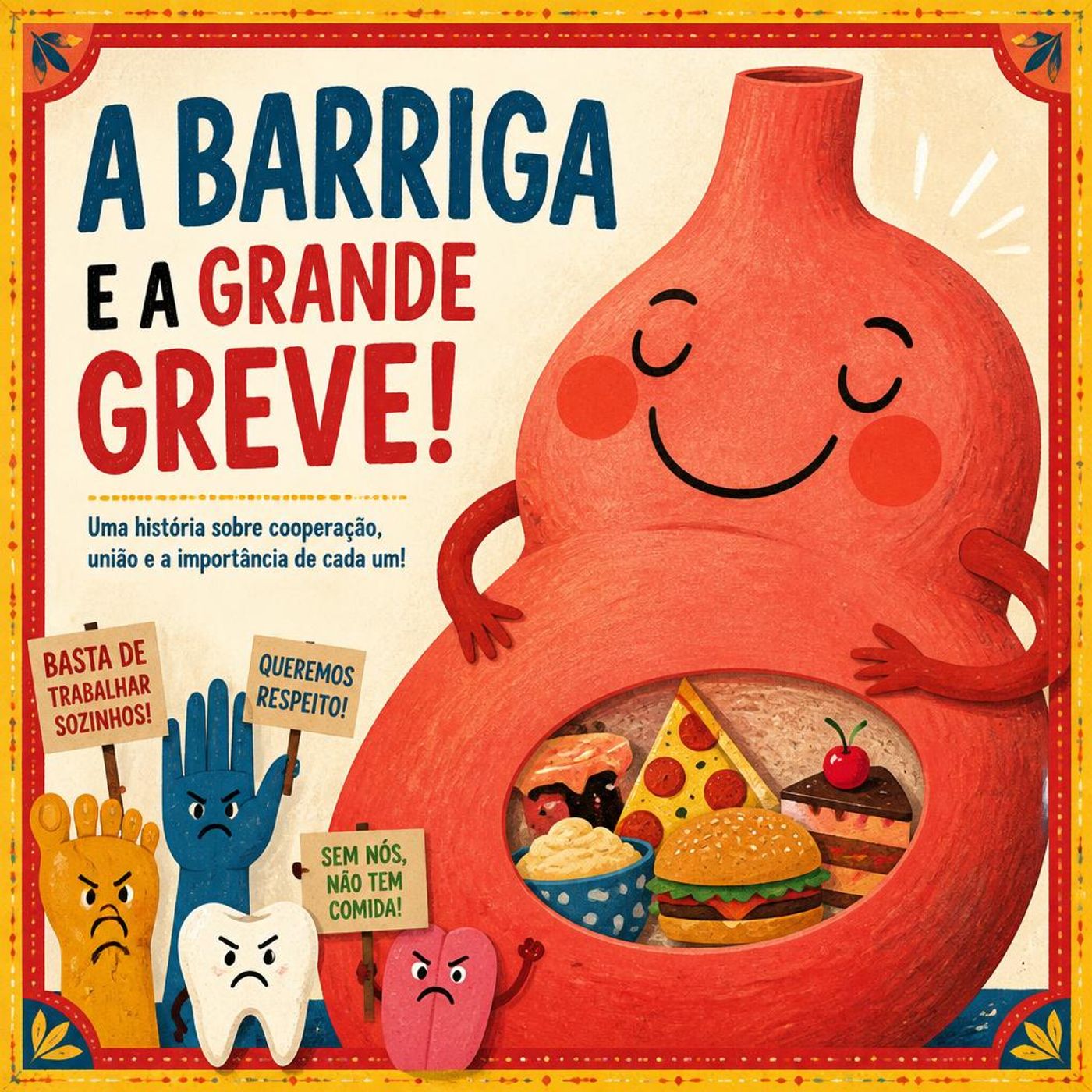 A Grande Rebelião do Corpo e o Segredo do Barrigão ｜ Fábula