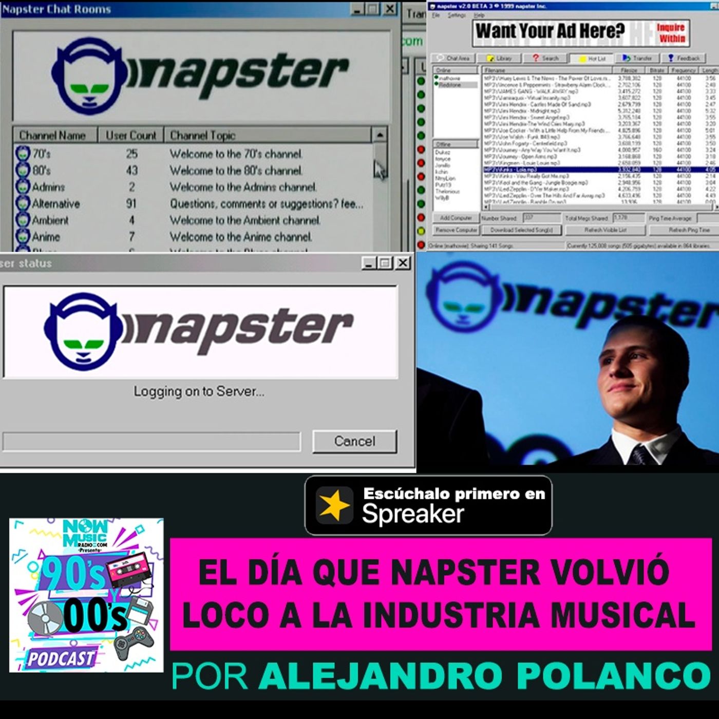 El día que Napster volvió loco a la industria musical episode artwork