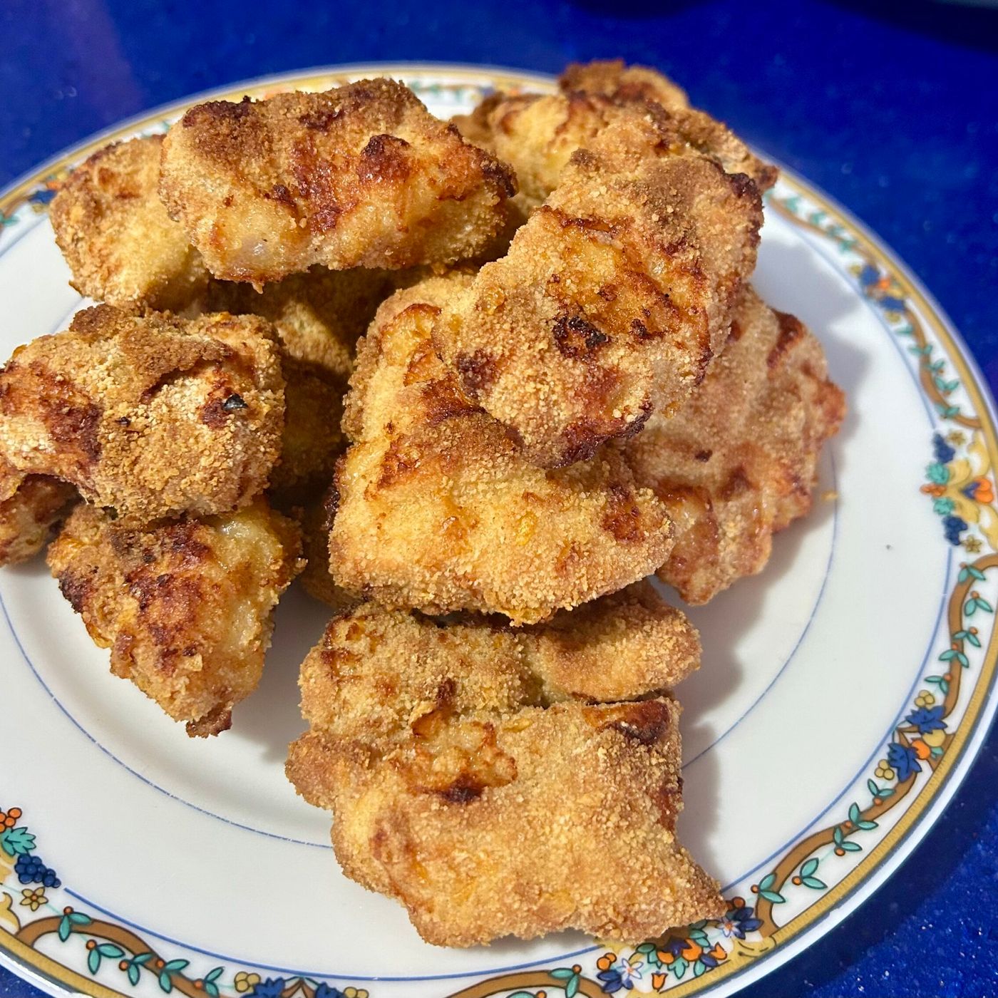 Pollo fritto in friggitrice ad aria