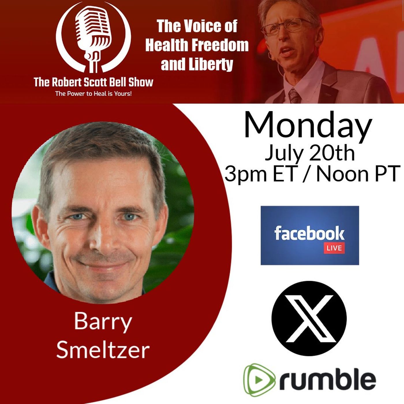 Medical Treatment Cycles, Chemical Spraying on Children, mRNA Cancer Shot, Barry Smeltzer, EnviroMED26, RFK vs Antidepressants The RSB Show episode artwork