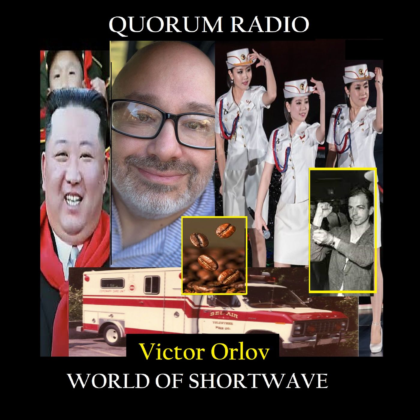 Quorum Radio: World of Shortwave Talk Diabetes, North Korea, JFK Assassination, Ambulances and Coffee!