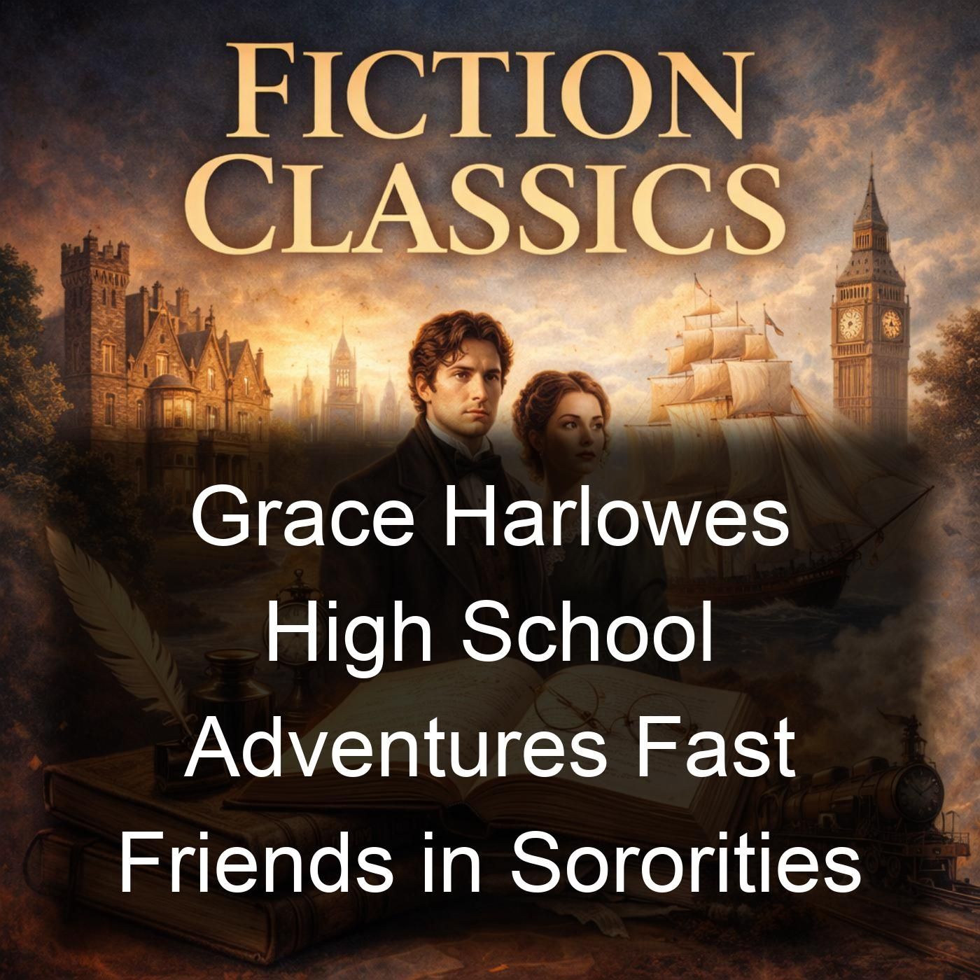 Grace Harlowes High School Adventures Fast Friends in Sororities cover art