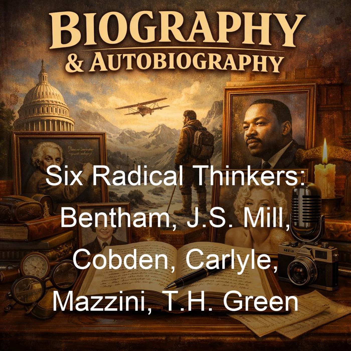 Six Radical Thinkers: Bentham, J.S. Mill, Cobden, Carlyle, Mazzini, T.H. Green