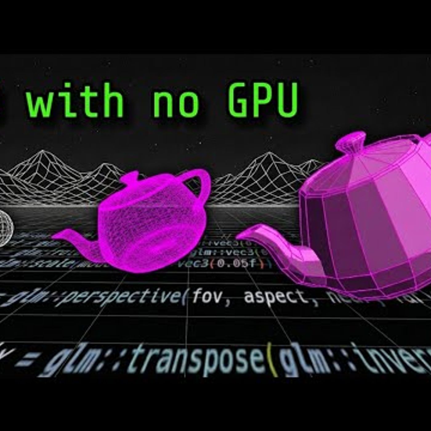 3D Graphics Without OpenGL or DirectX? episode artwork