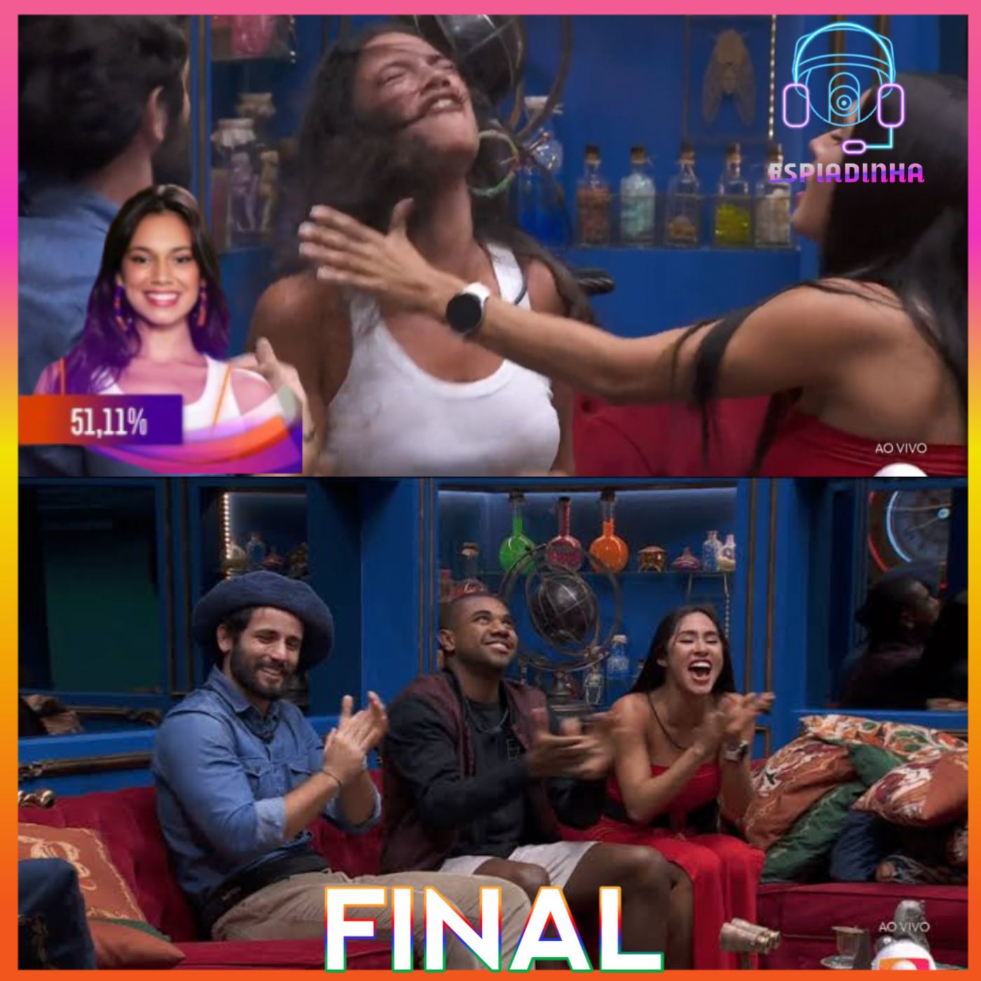 Alane surta sendo a última eliminada + Quem vai ganhar o BBB 24?