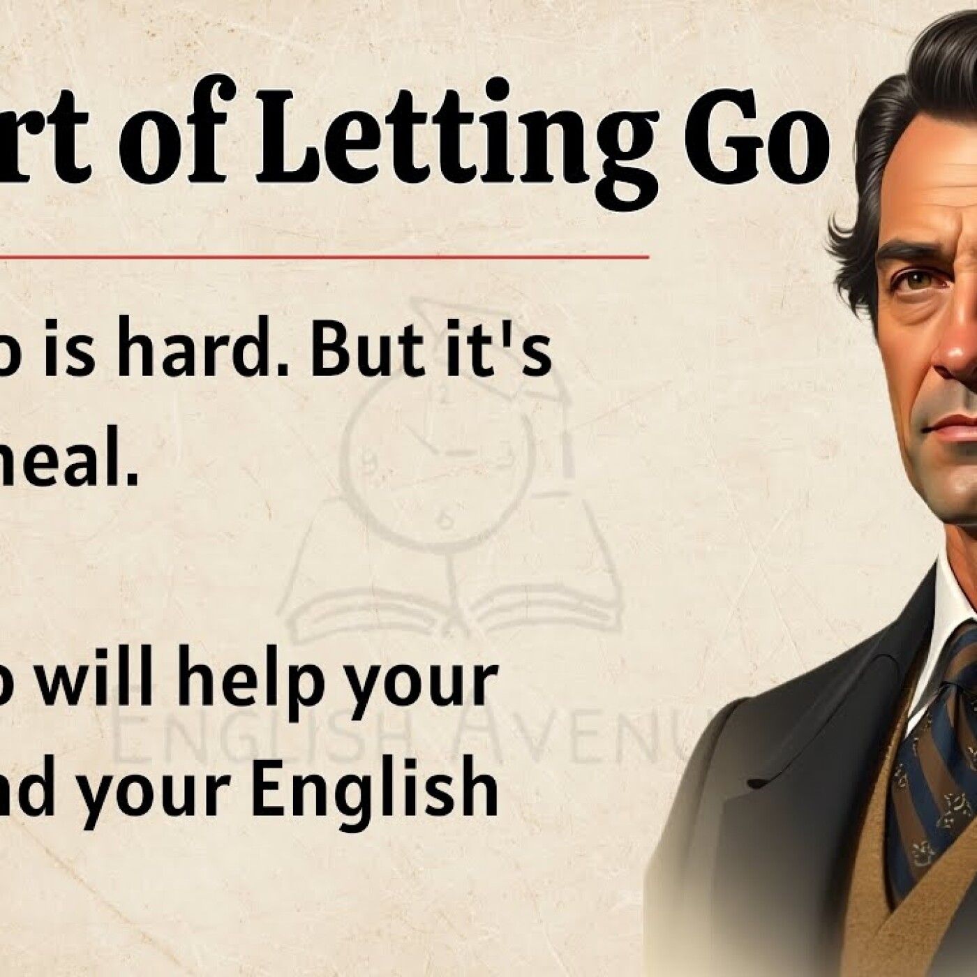 The Art of Letting Go - This Will Heal You || Graded Reader || Improve Your English Fluency ✅ episode artwork