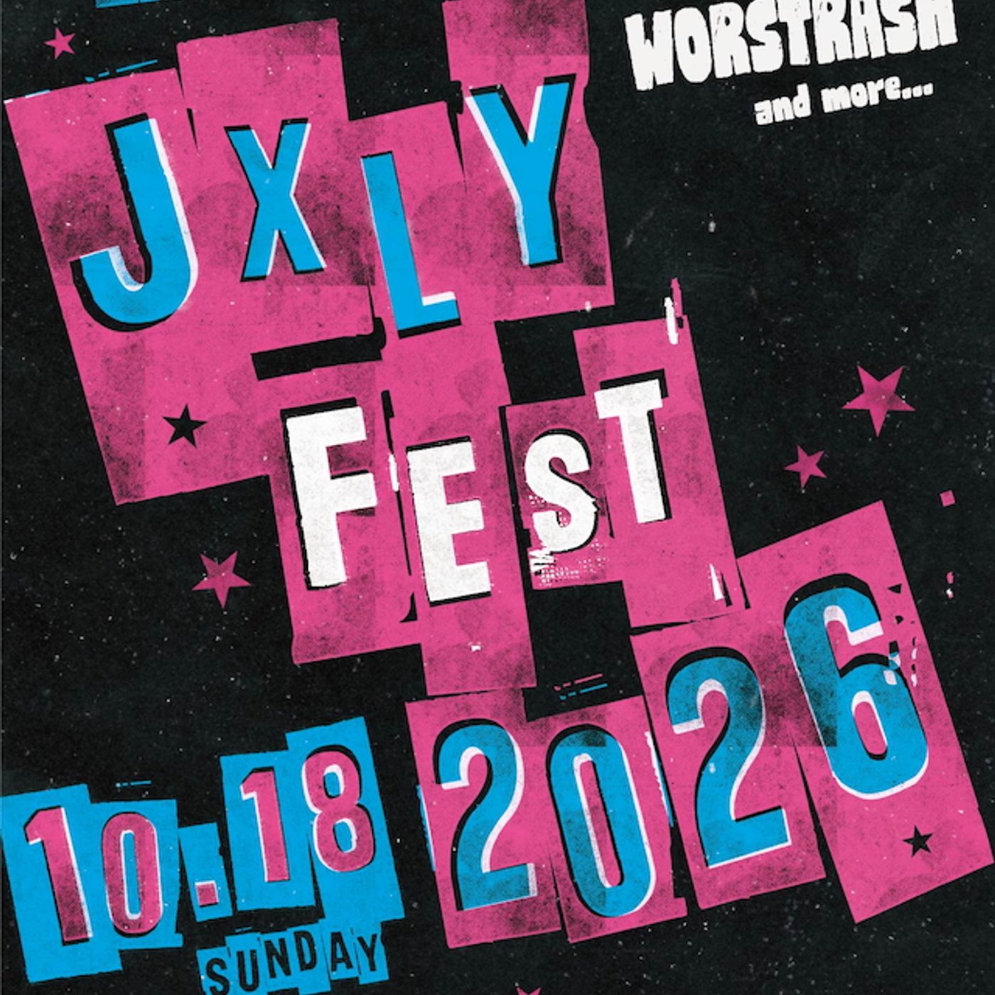 WORSTRASH、全国ツアーファイナル公演としてサーキットフェス『JXLY FEST 2026』渋谷の2会場で開催 episode artwork