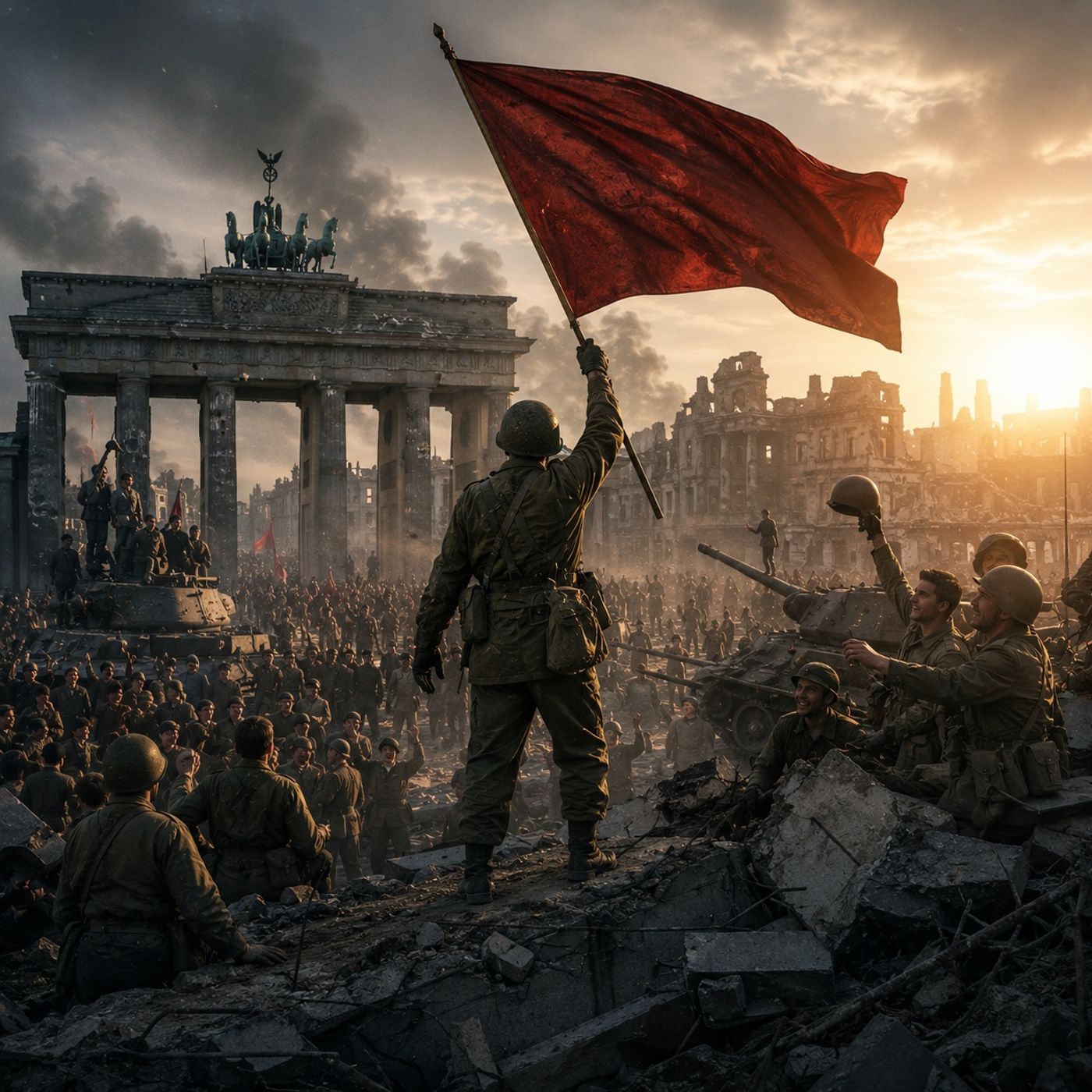 The Silent Guns: Documenting the Fall of Nazi Germany