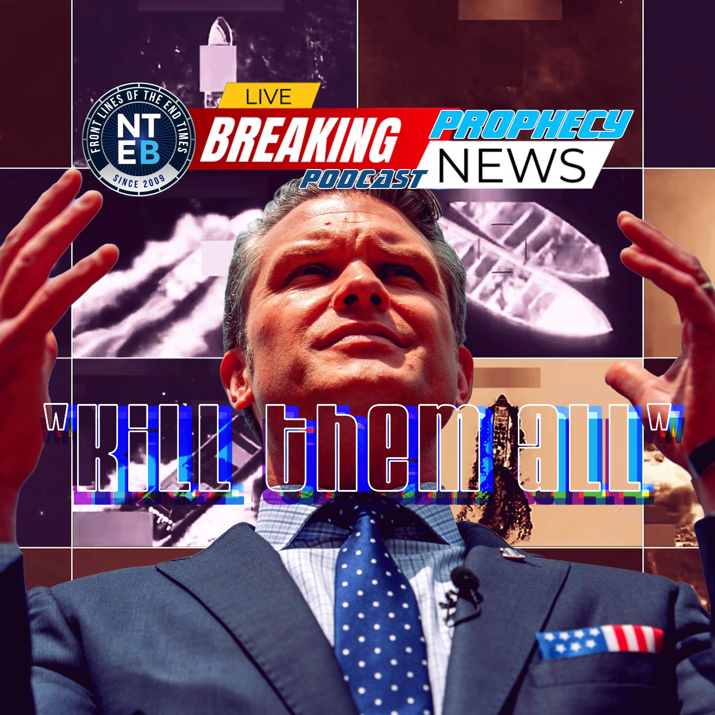 Secretary Of War Pete Hegseth Under Fire As The Dead Bodies Start Stacking Up In Venezuela episode artwork
